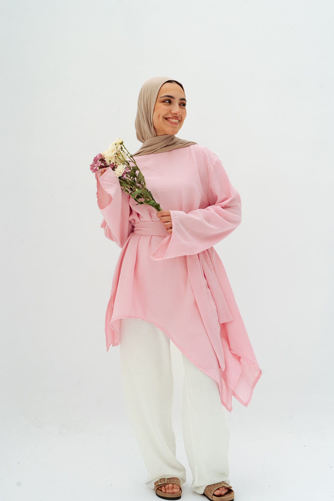 Ella asymmetric top in Rose