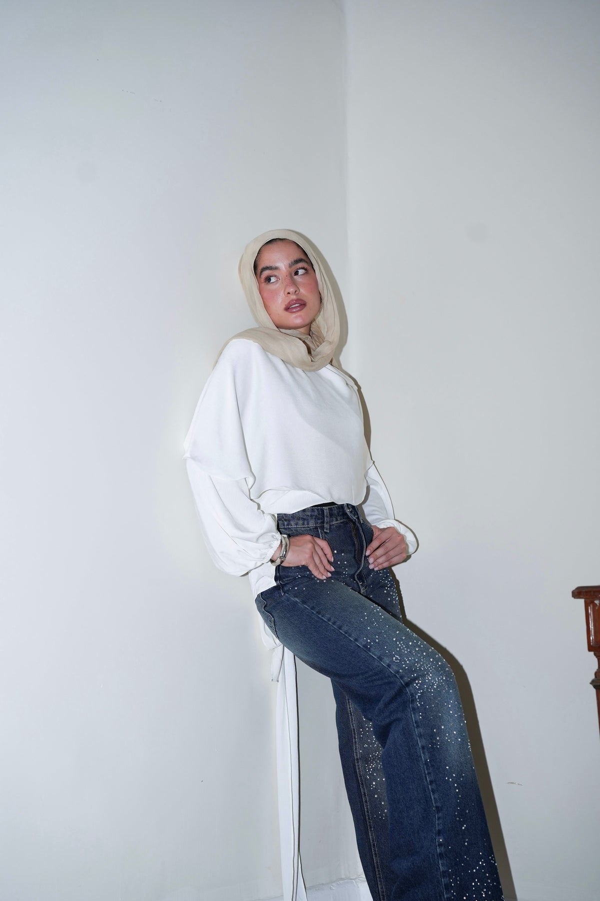 You’re The Spark Denim Pants in Dark Blue