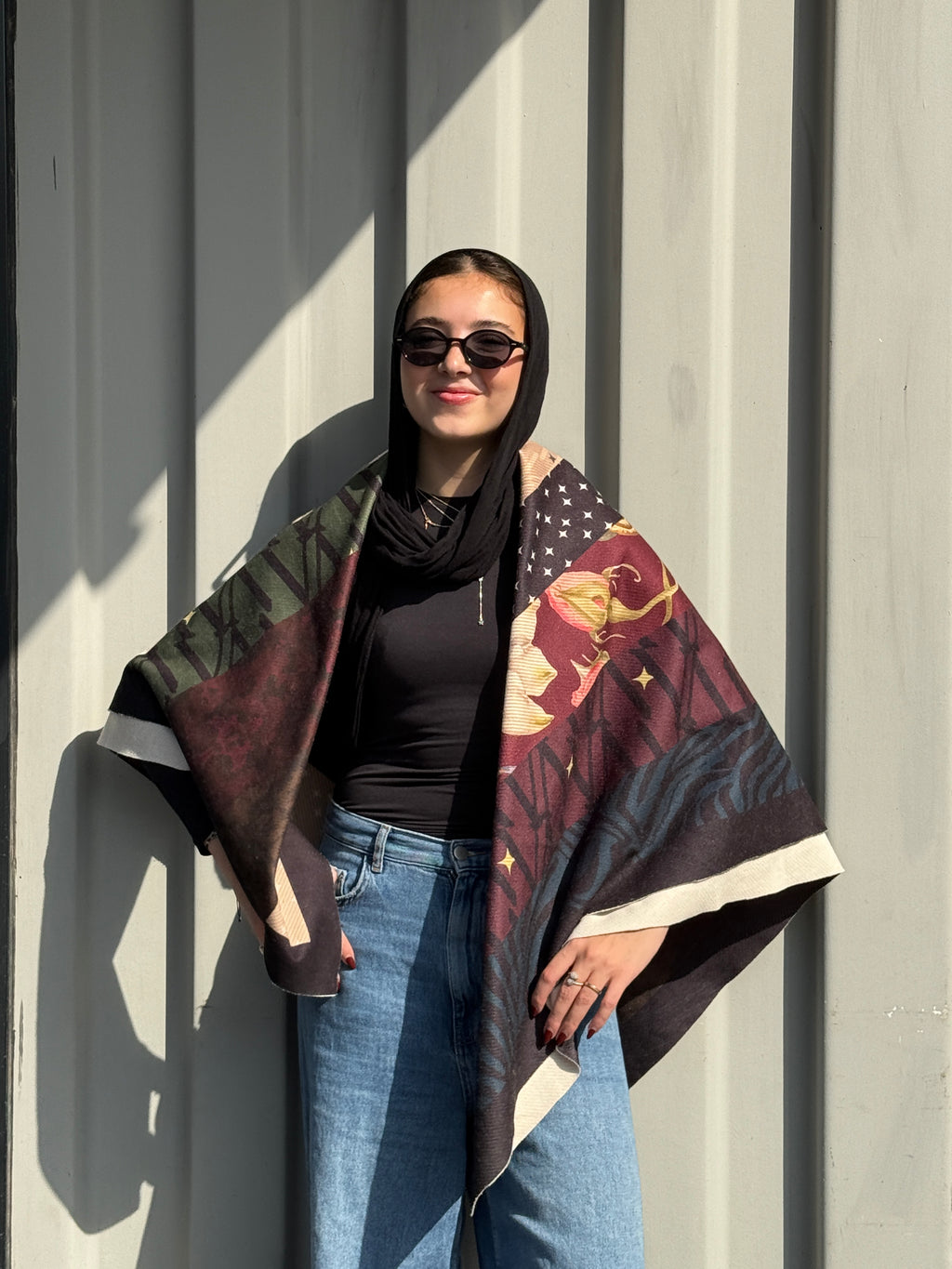 Midnight Garden Scarf