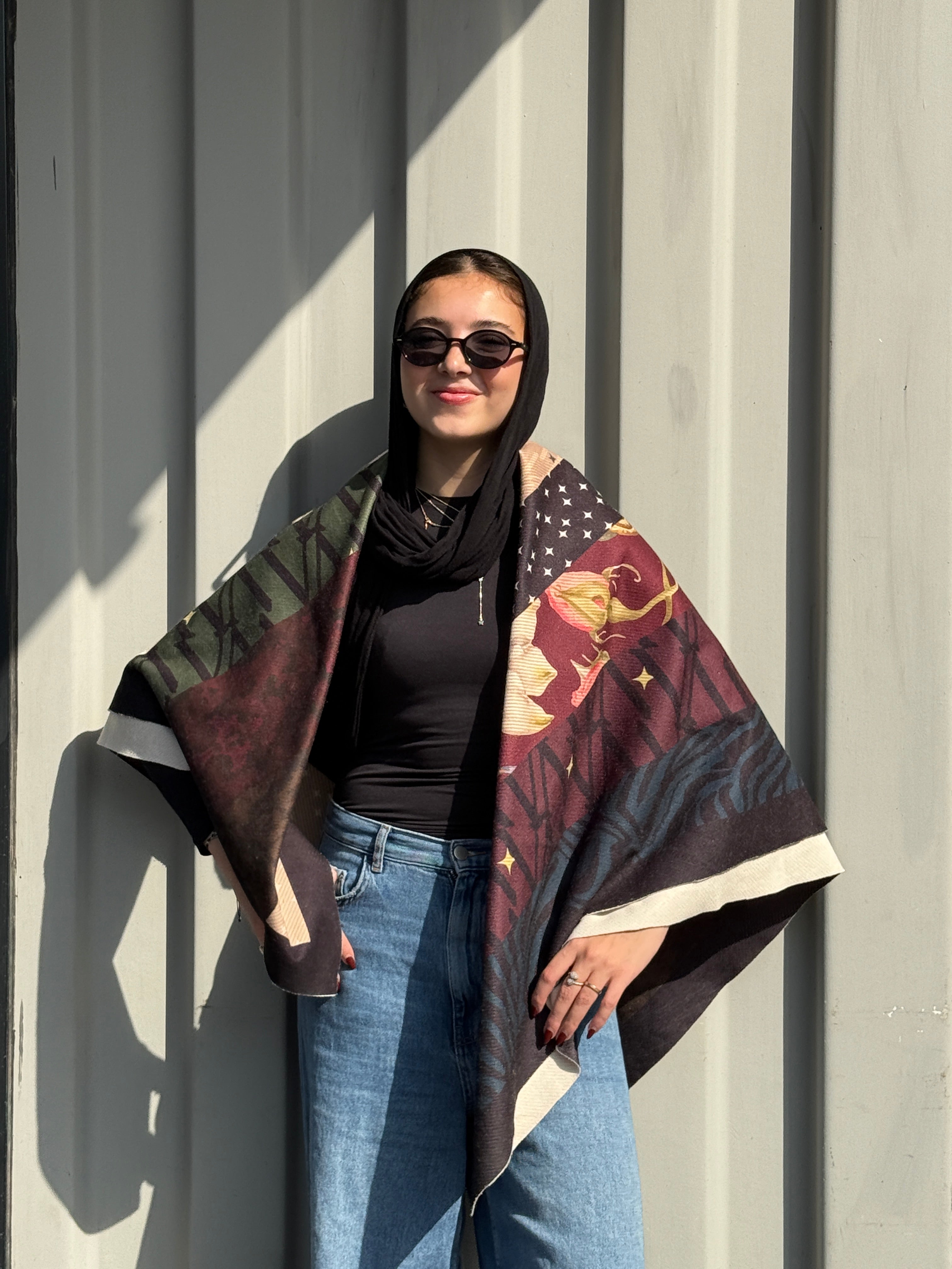 Midnight Garden Scarf