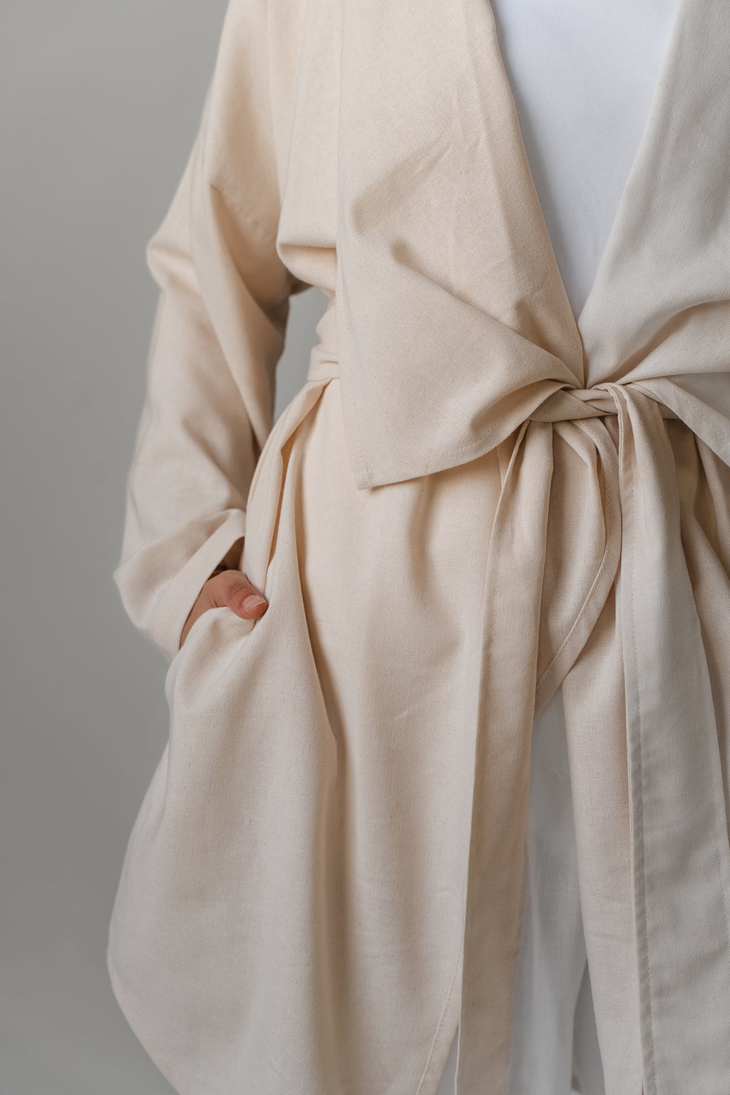 Main Bloom Moment Cardigan in Beige