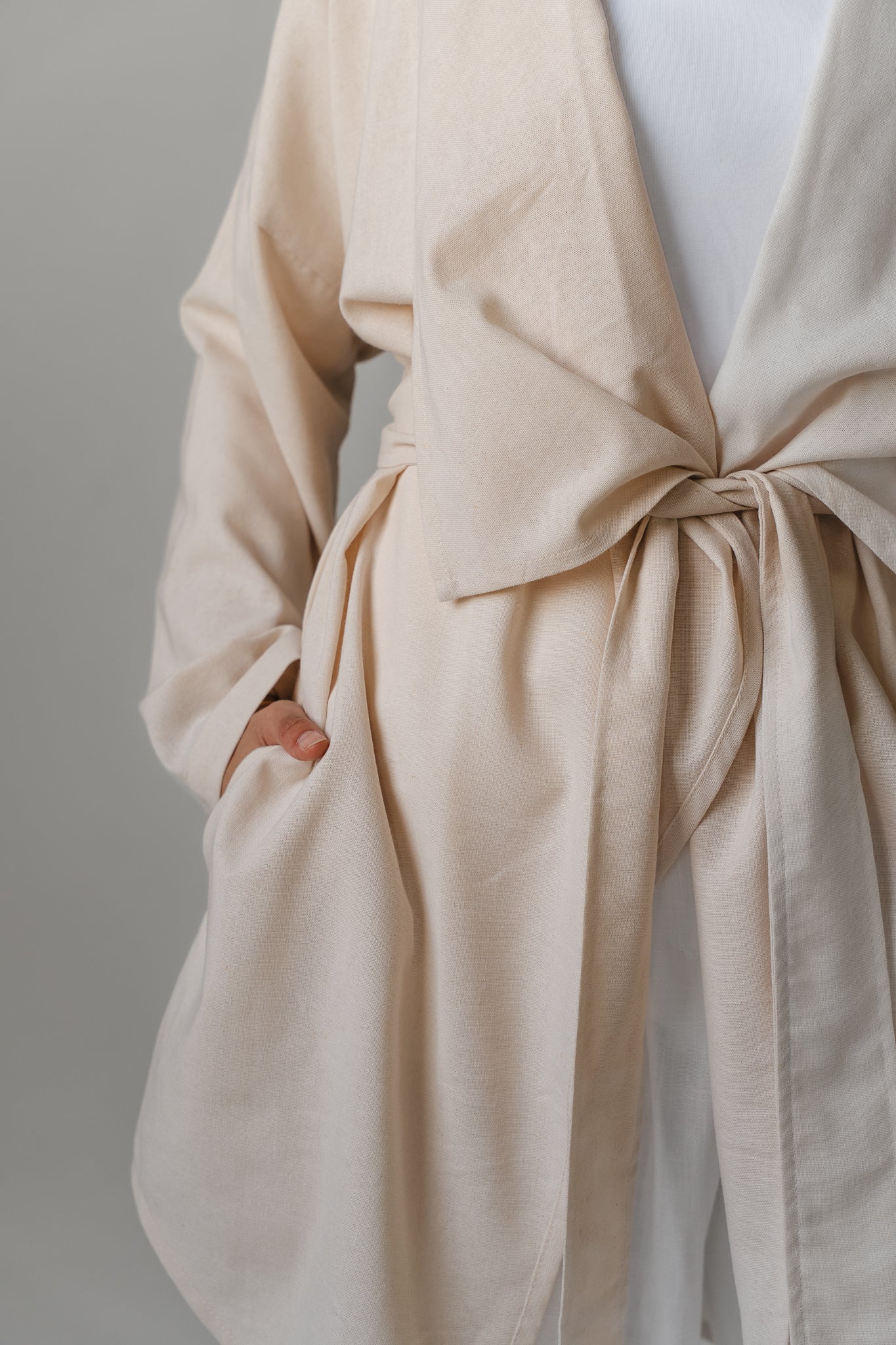 Main Bloom Moment Cardigan in Beige