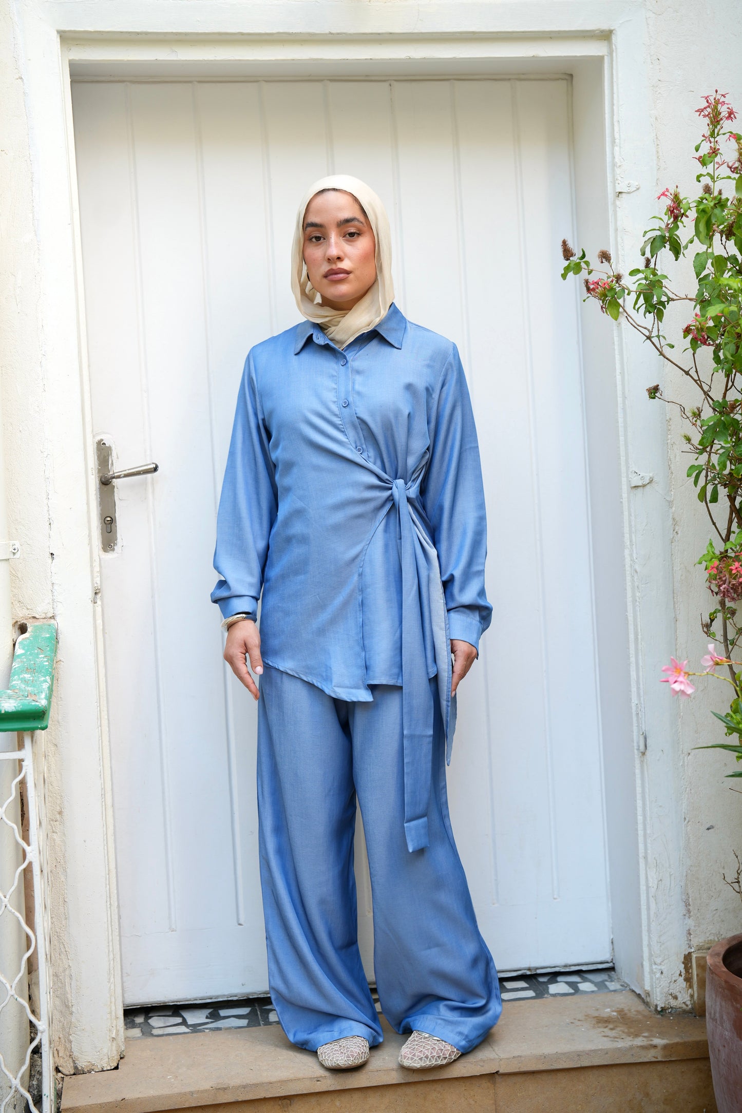 Denim Days Set in Light Blue