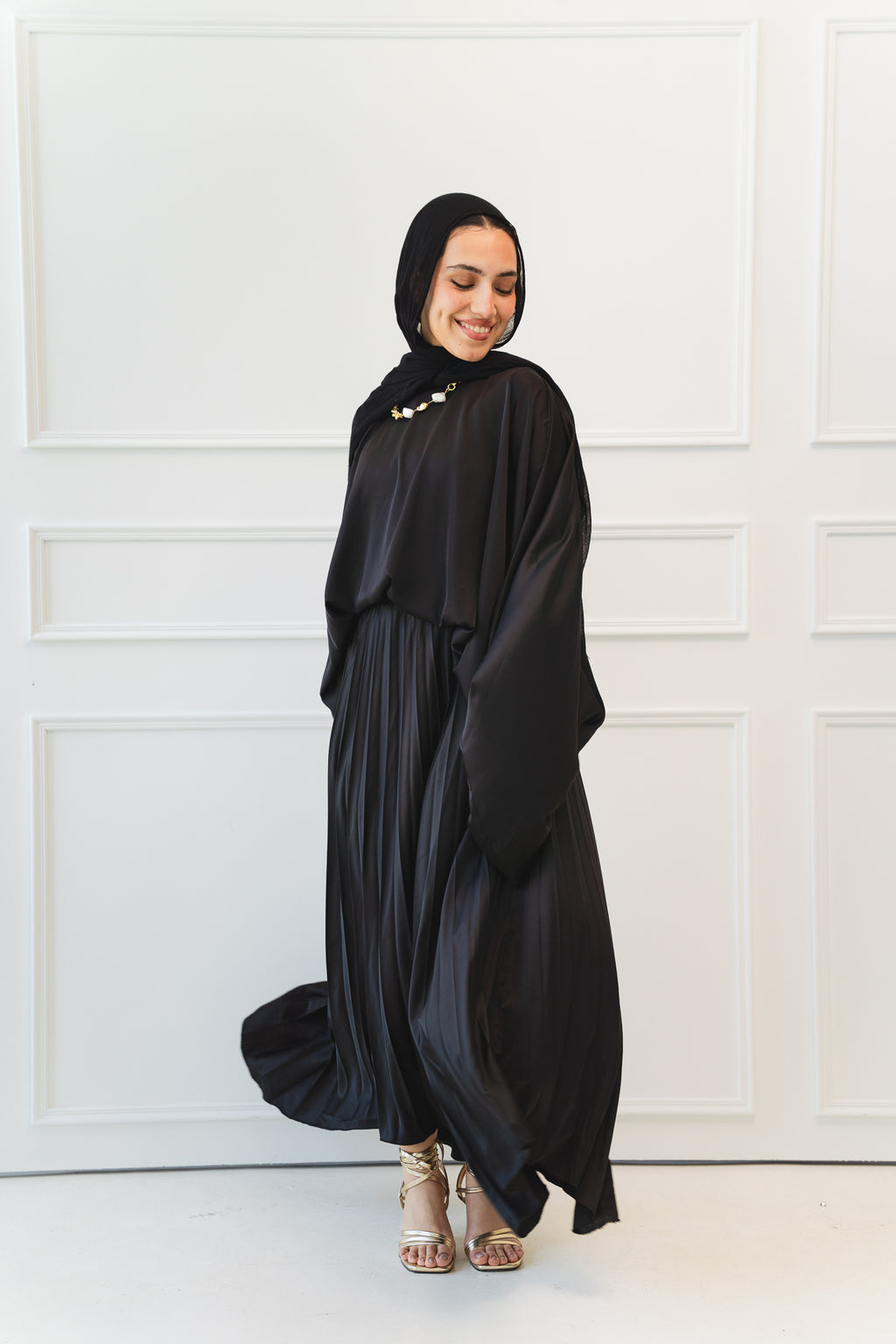 Ash Asymmetrical Skirt in Black