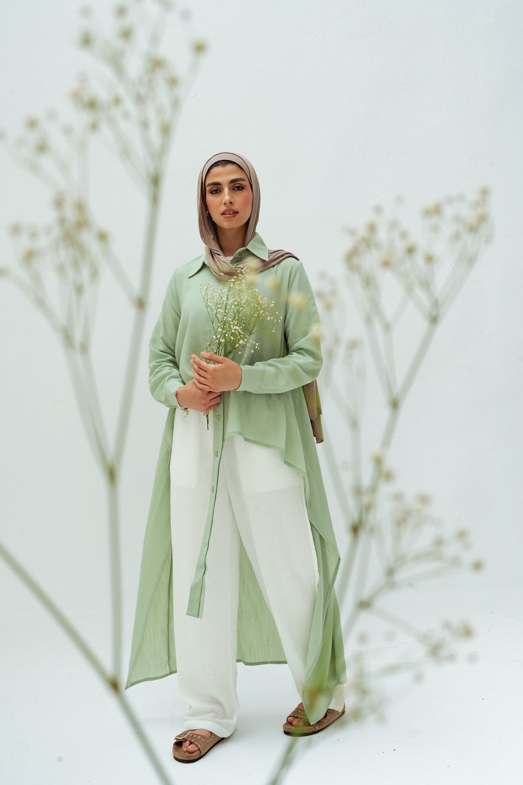 All Around Asymmetric Top in Mint