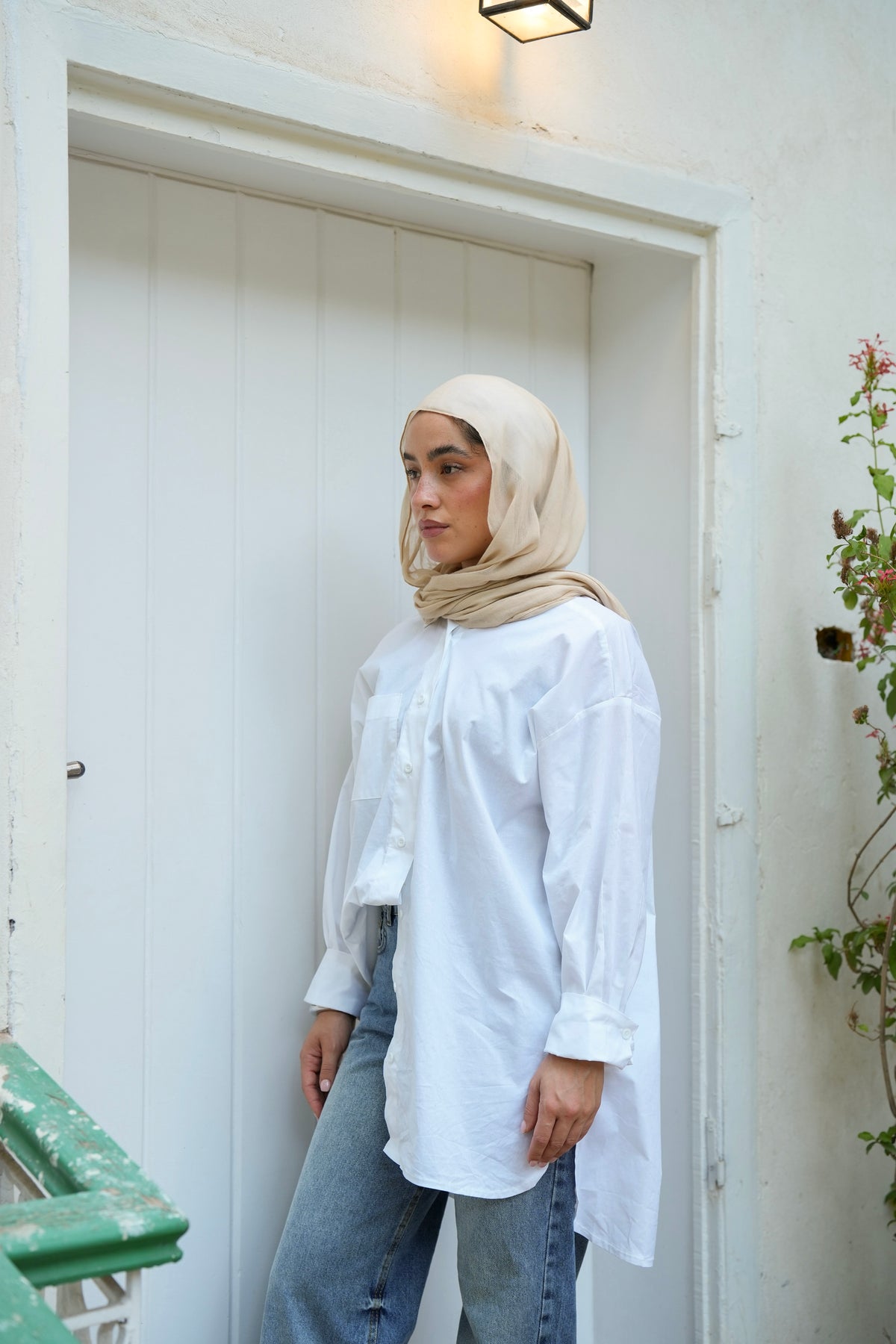 The Signature Poplin Shirt in White