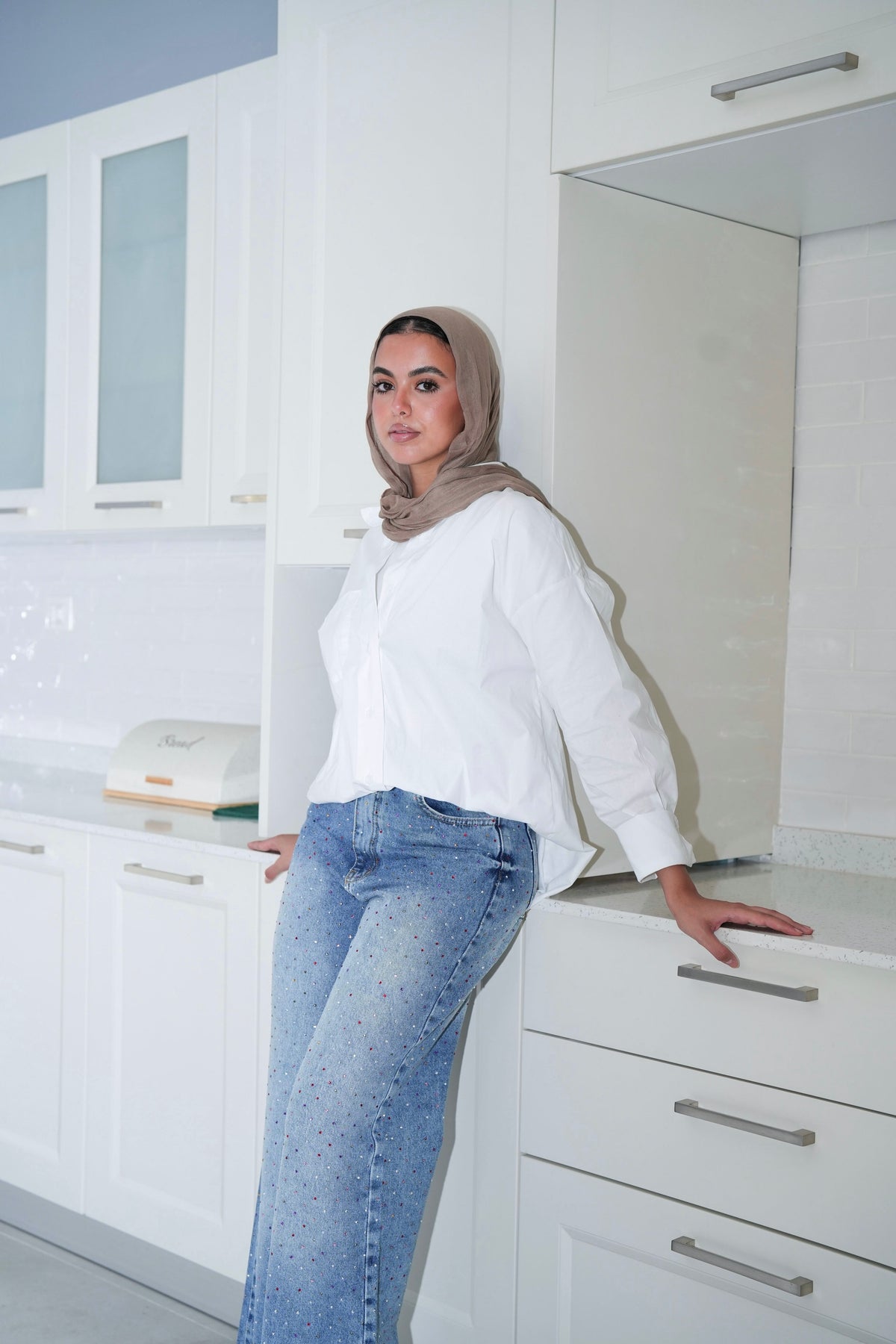 Extra You Denim Pants in Light Blue