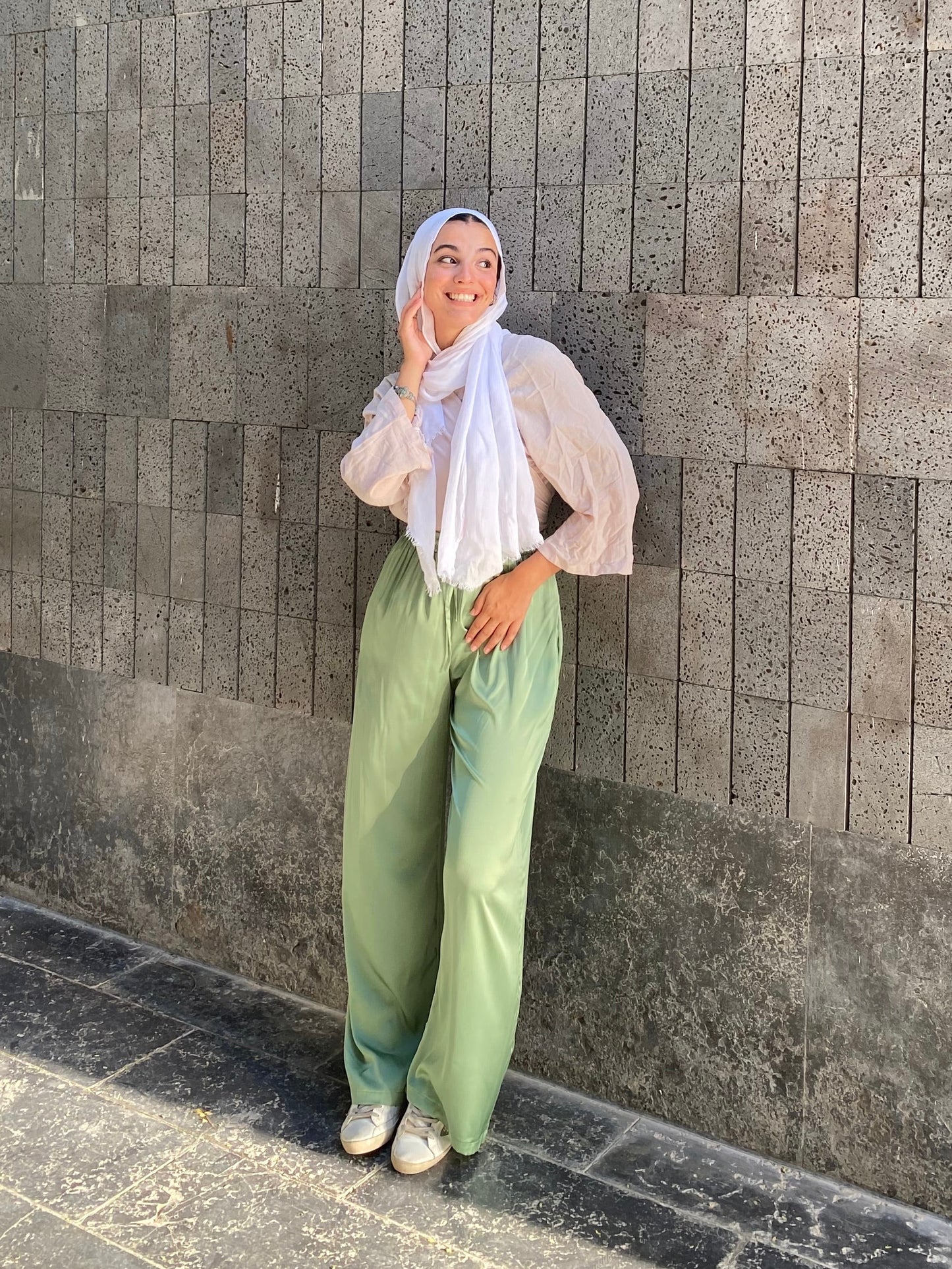 Bella pants in Mint