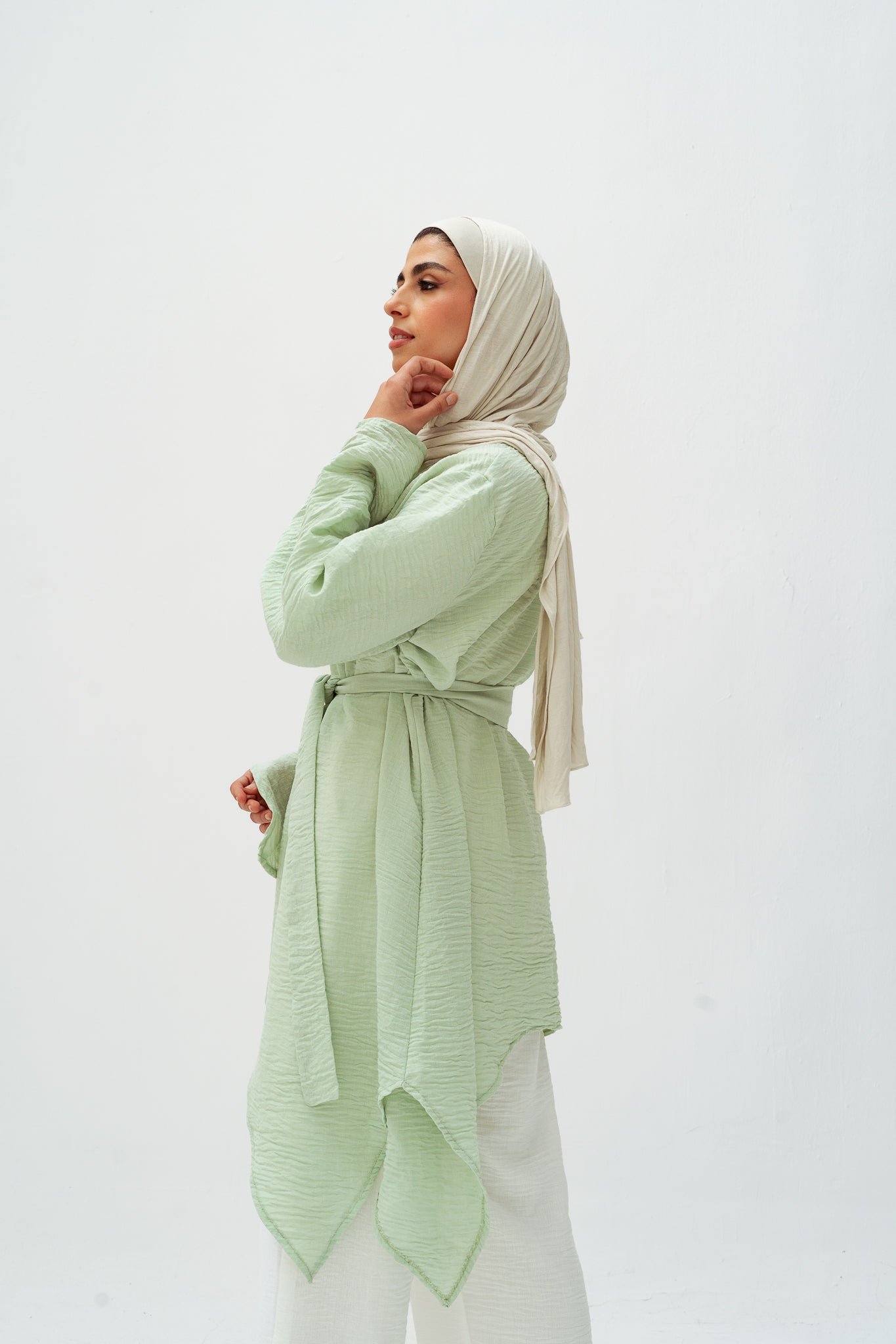 Ella asymmetric top in Mint