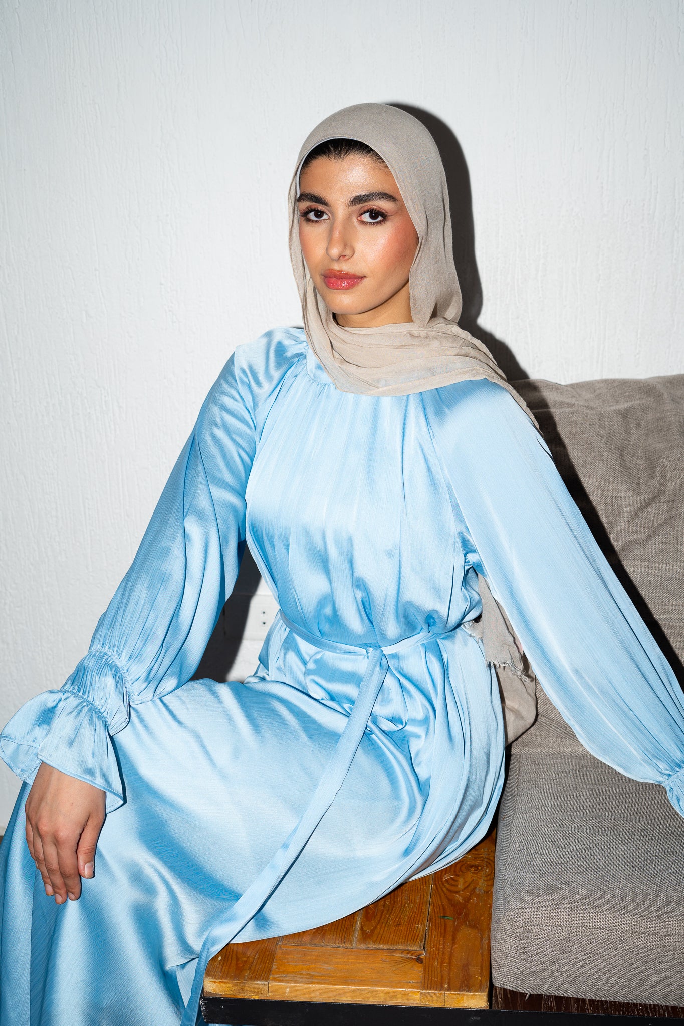 Lily dress in Baby Blue