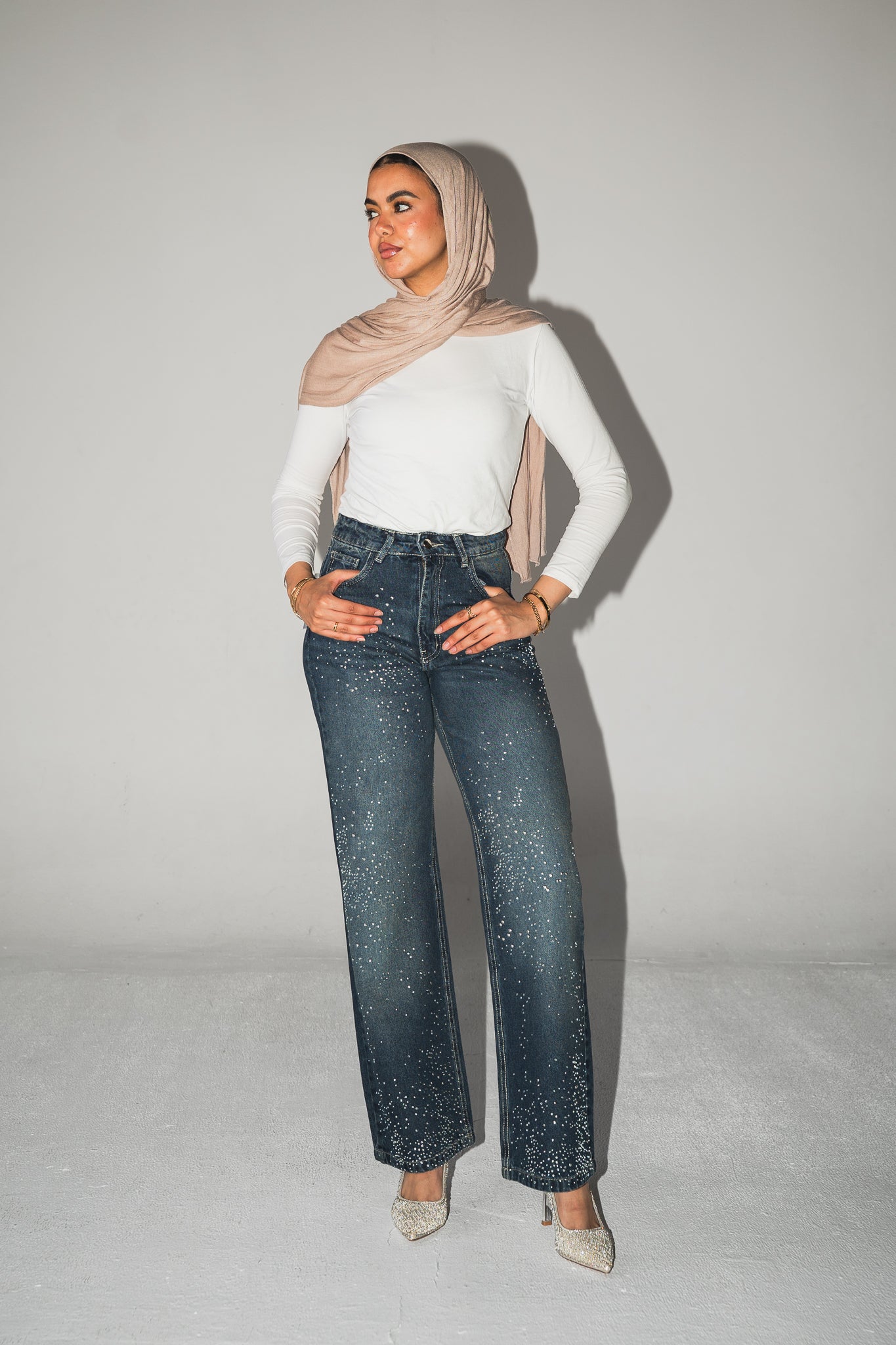 You’re The Spark Denim Pants in Dark Blue