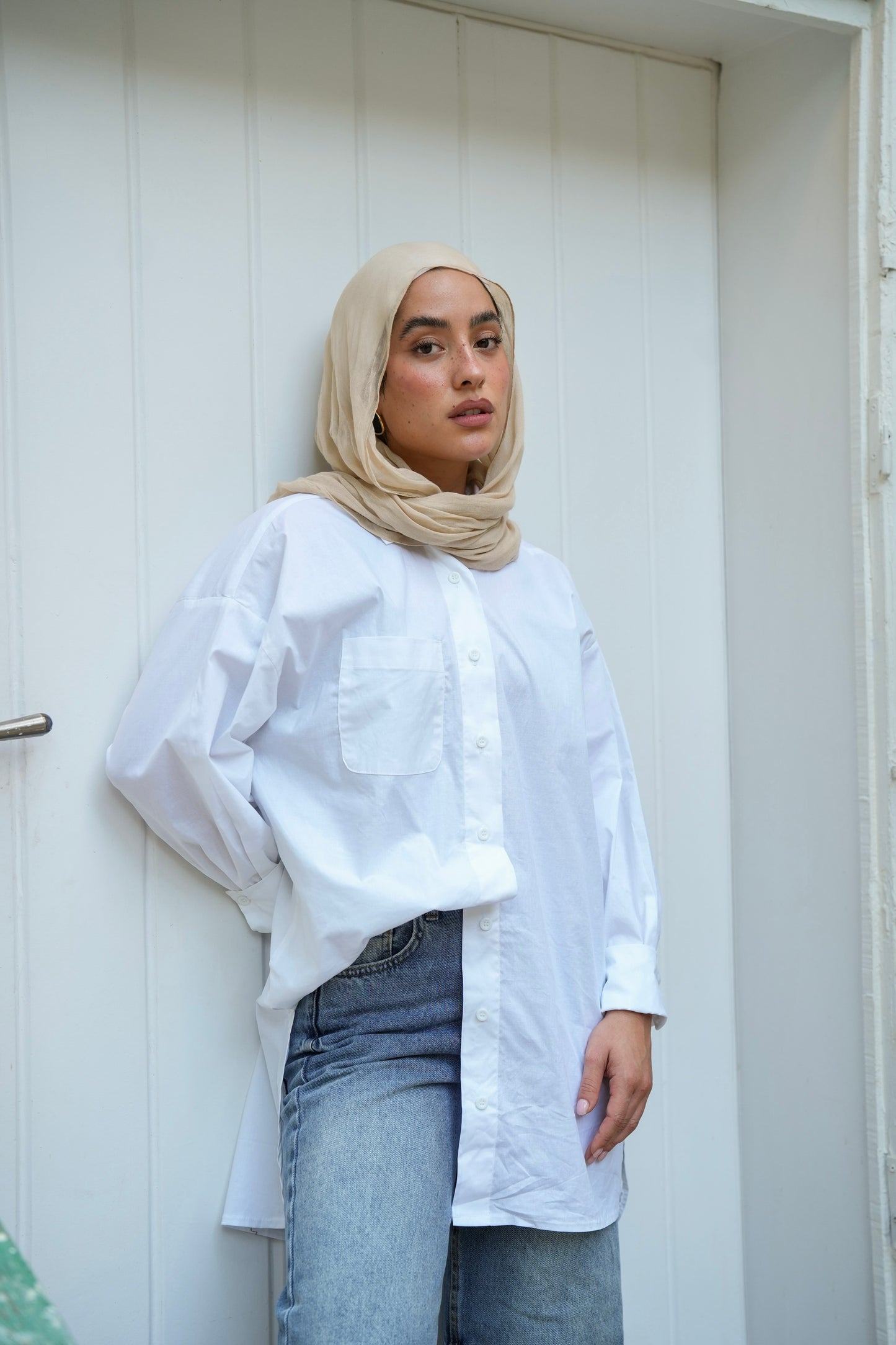 The Signature Poplin Shirt in White
