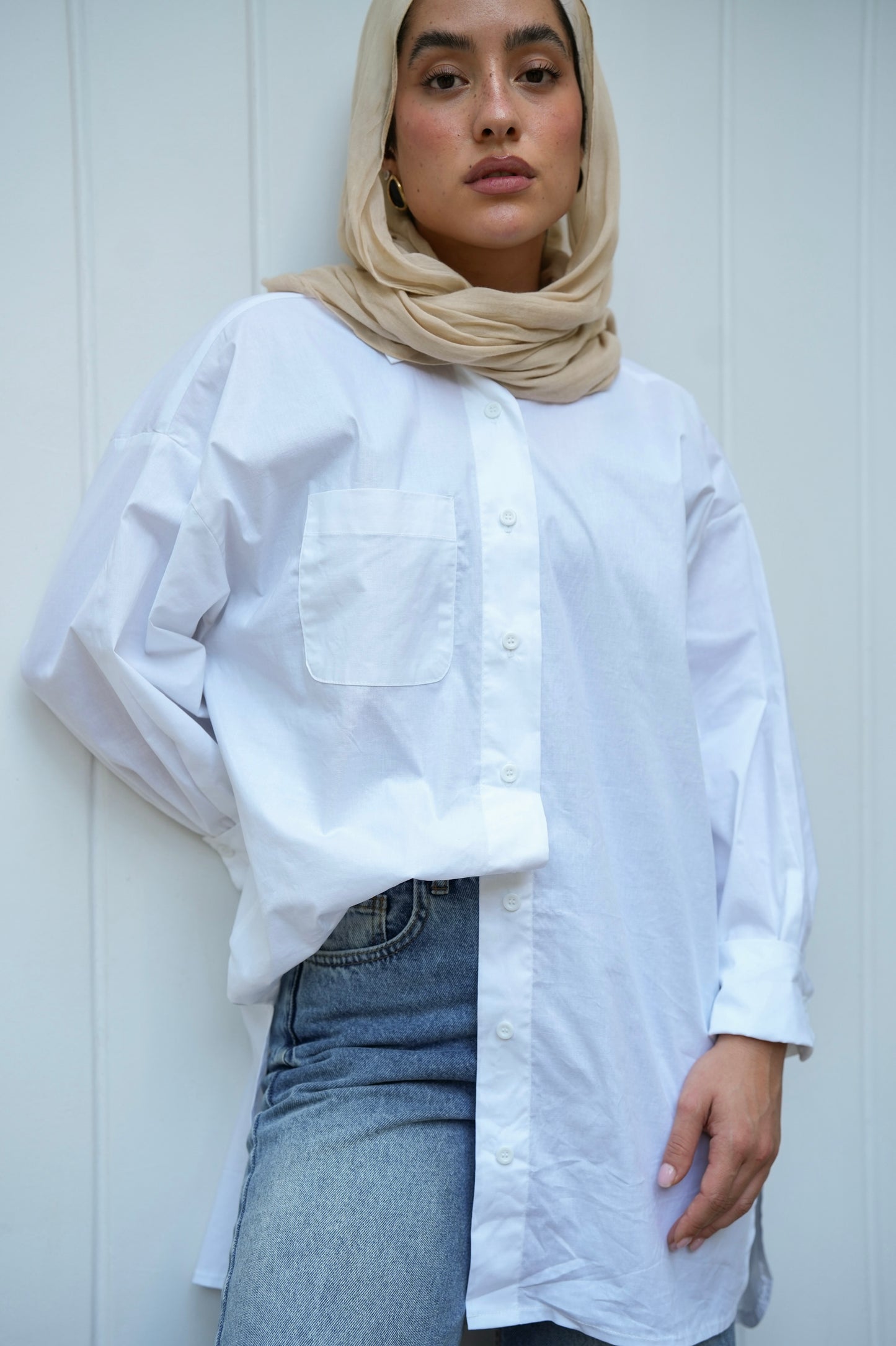The Signature Poplin Shirt in White