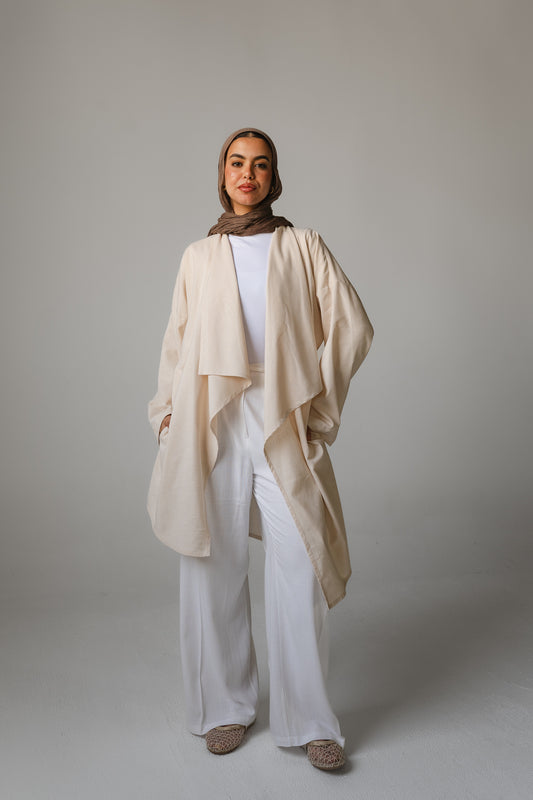 Main Bloom Moment Cardigan in Beige