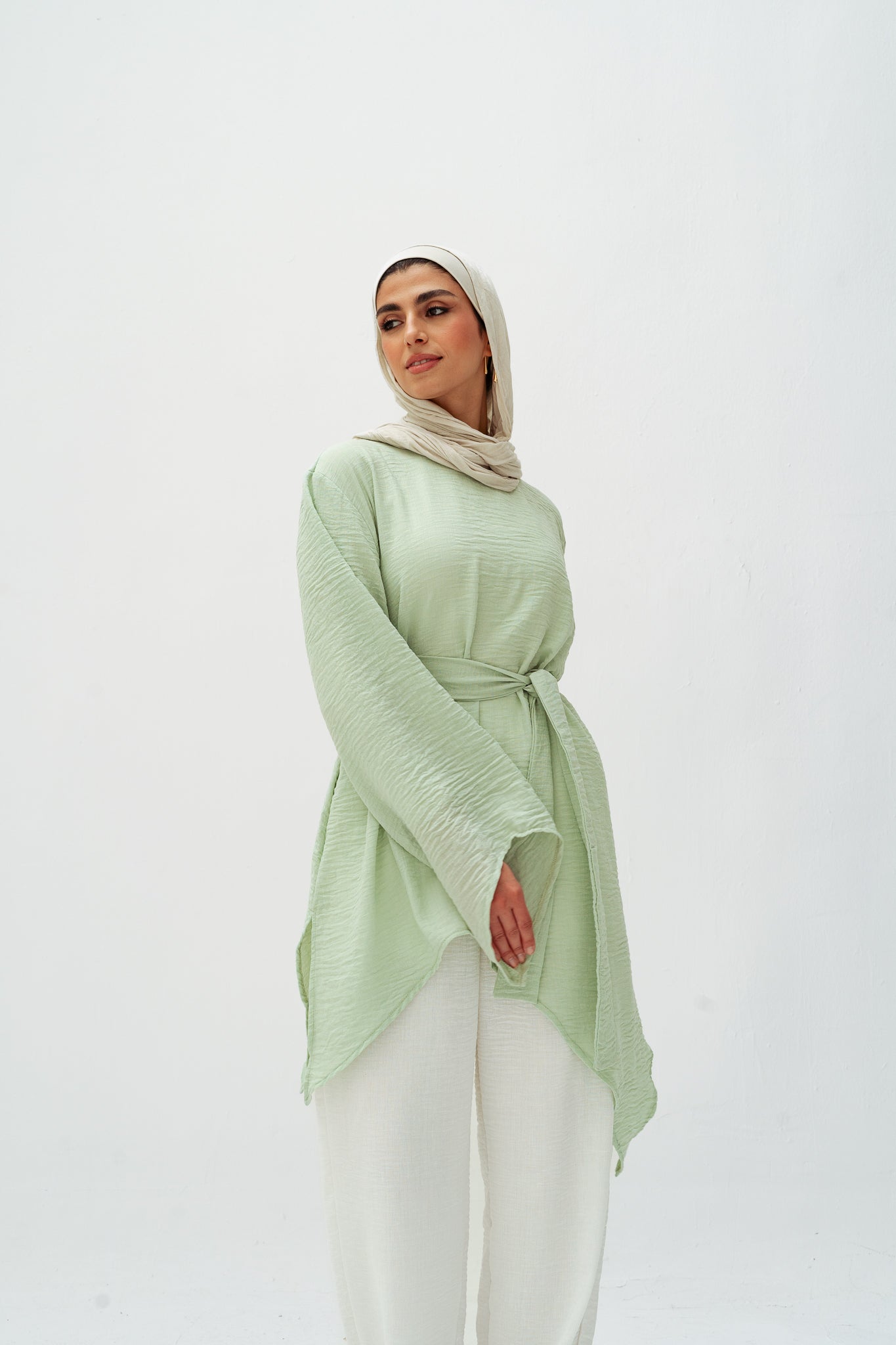 Ella asymmetric top in Mint