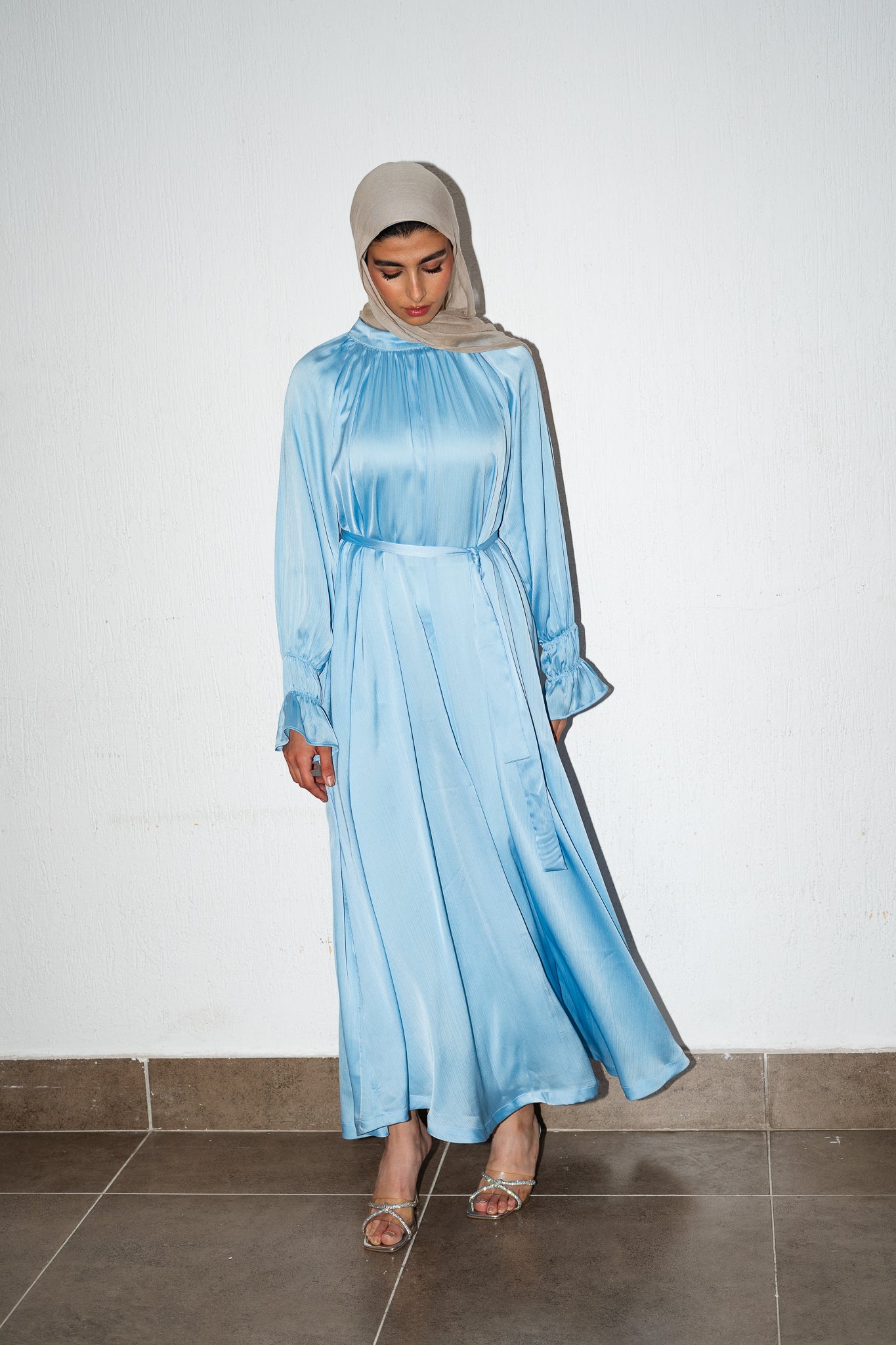 Lily dress in Baby Blue