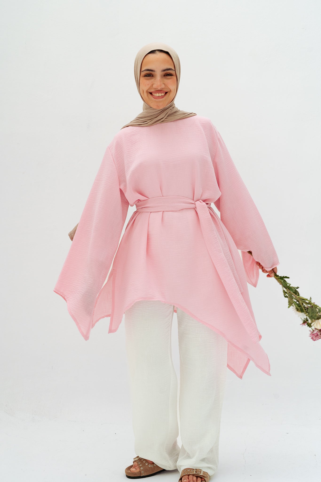 Ella asymmetric top in Rose