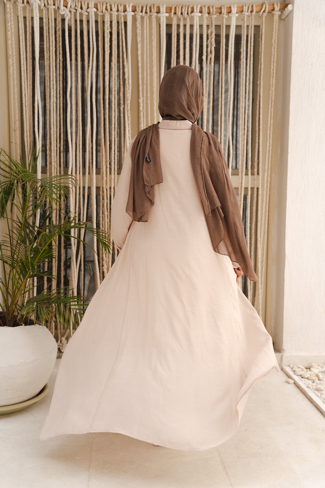 All Around Asymmetric Top in Beige