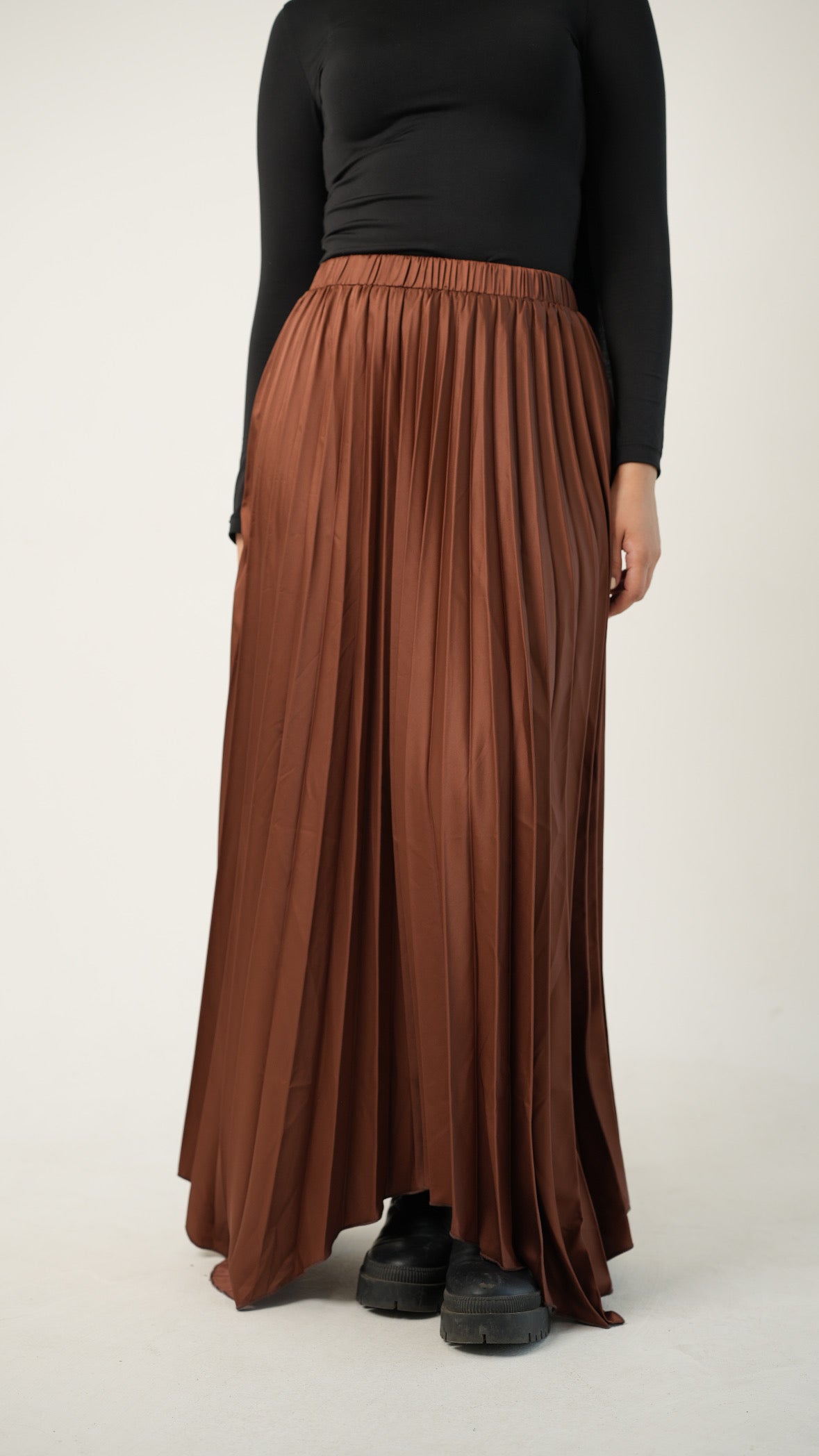 Ash skirt in Brown