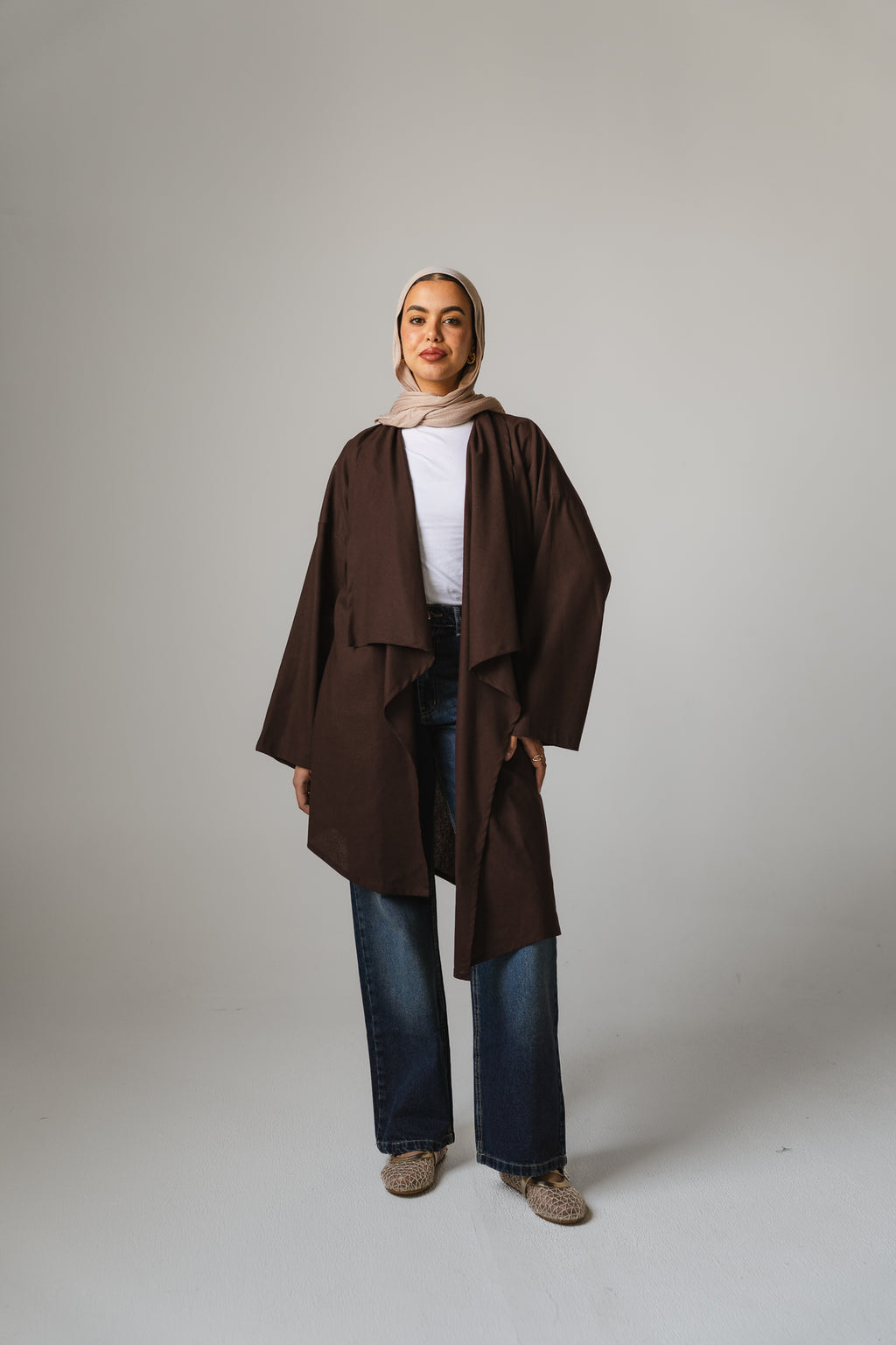 Main Bloom Moment Cardigan in Brown
