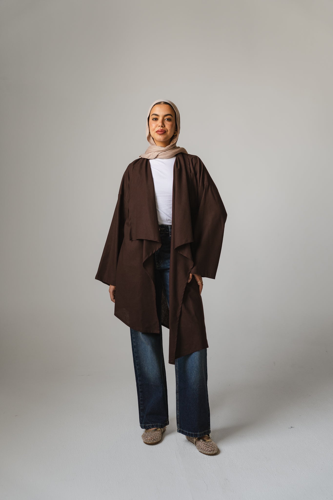 Main Bloom Moment Cardigan in Brown