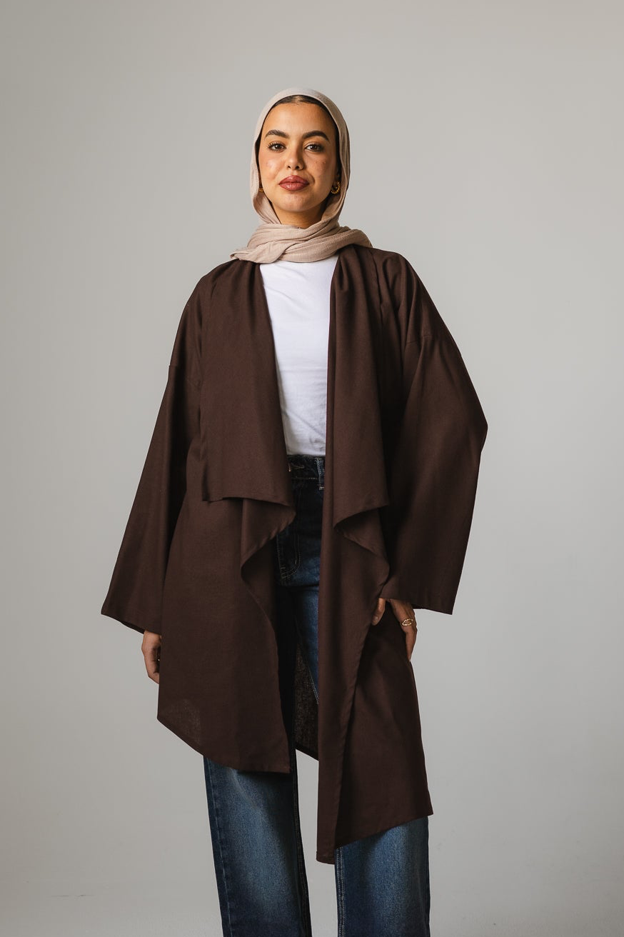 Main Bloom Moment Cardigan in Brown