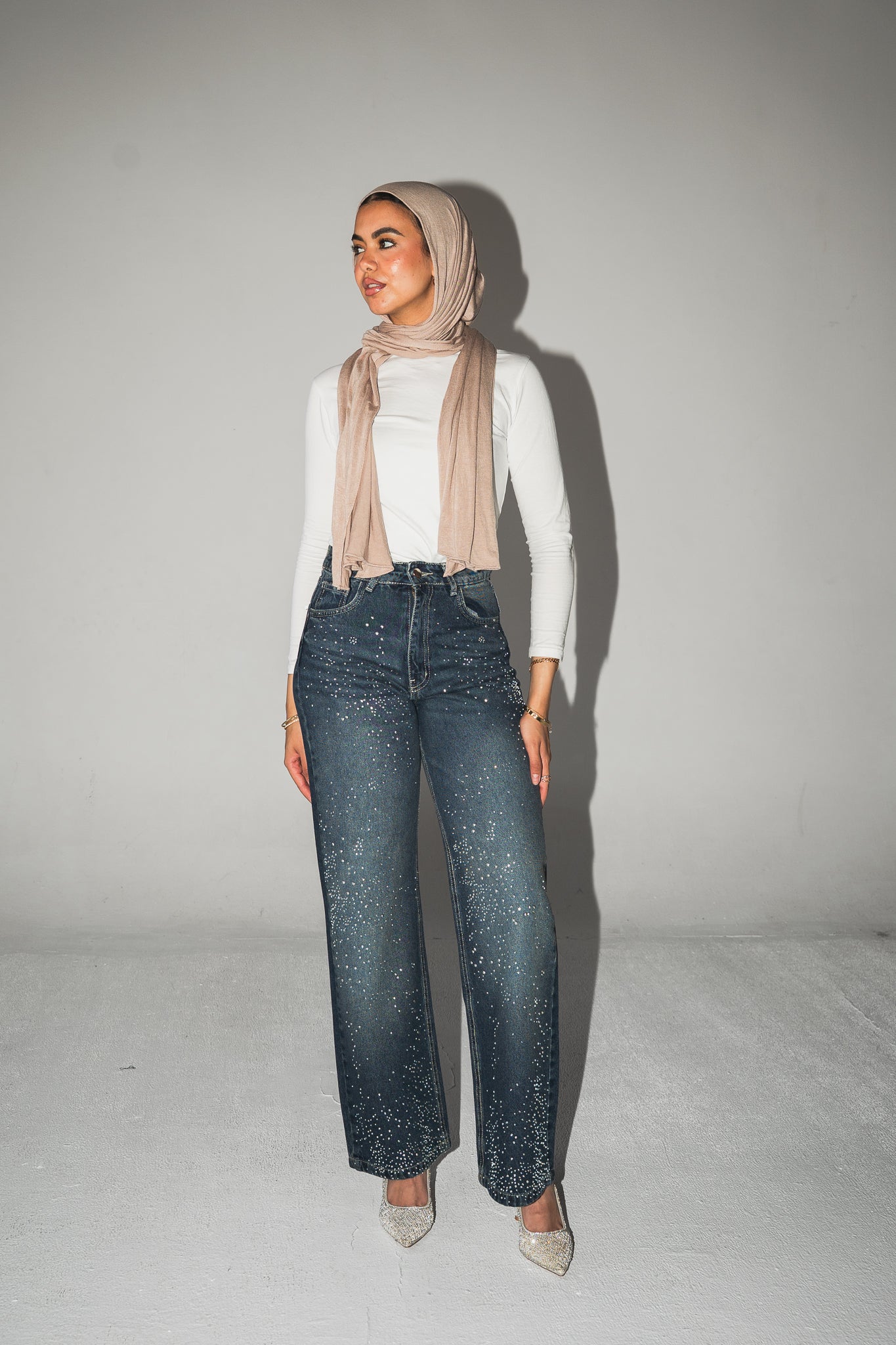 You’re The Spark Denim Pants in Dark Blue
