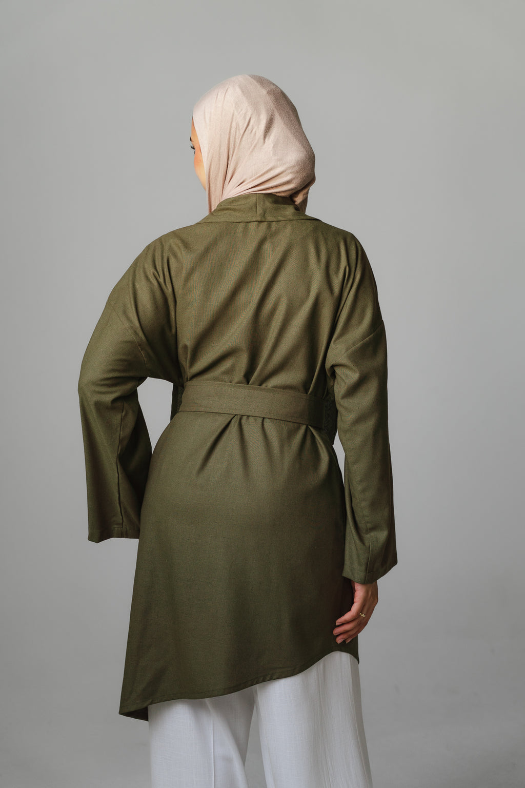 Main Bloom Moment Cardigan in Olive