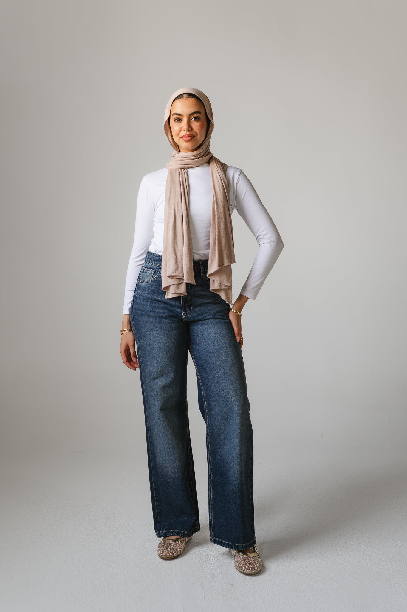Daily Fit Denim Pants in Dark Blue