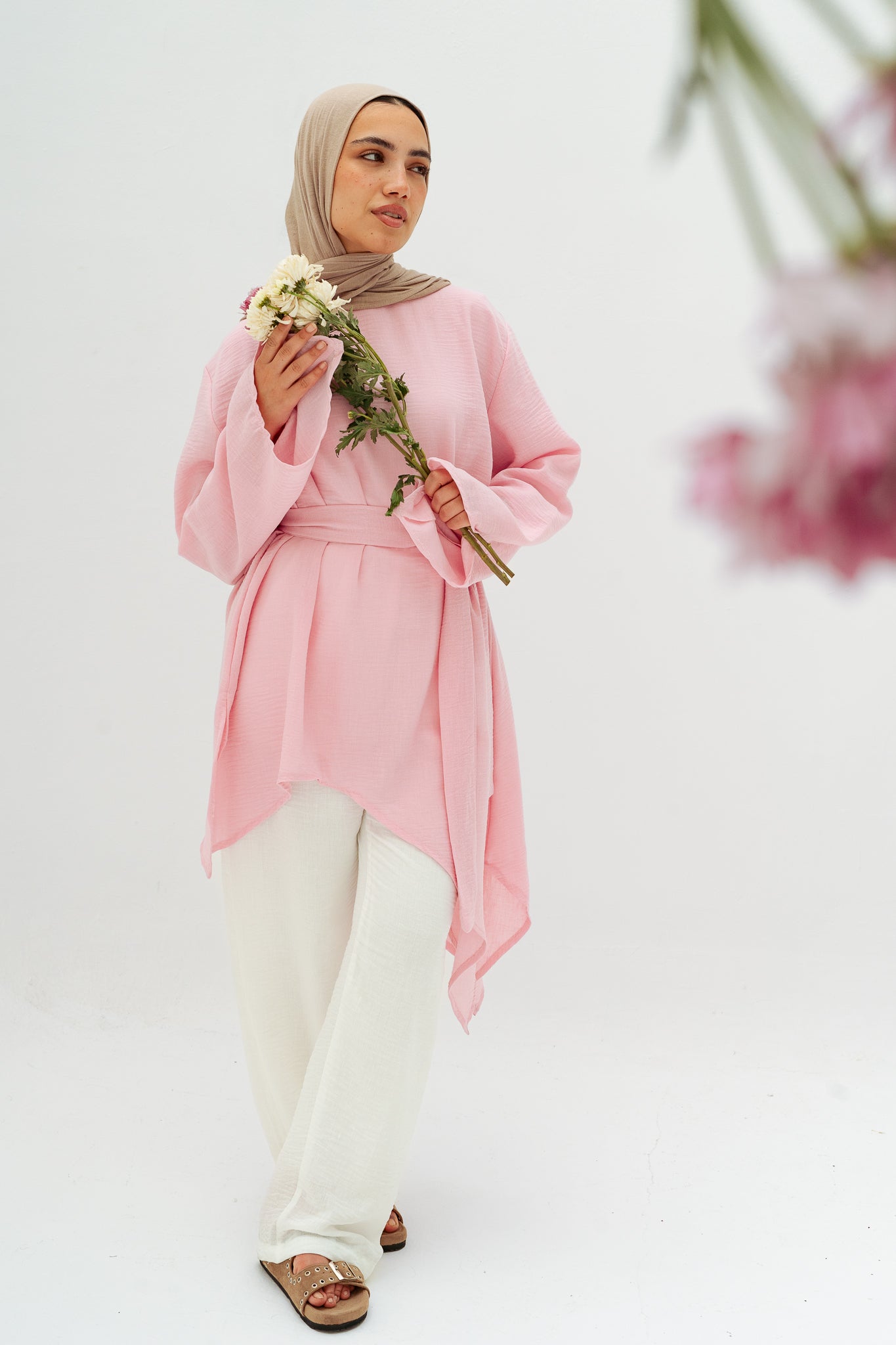 Ella asymmetric top in Rose