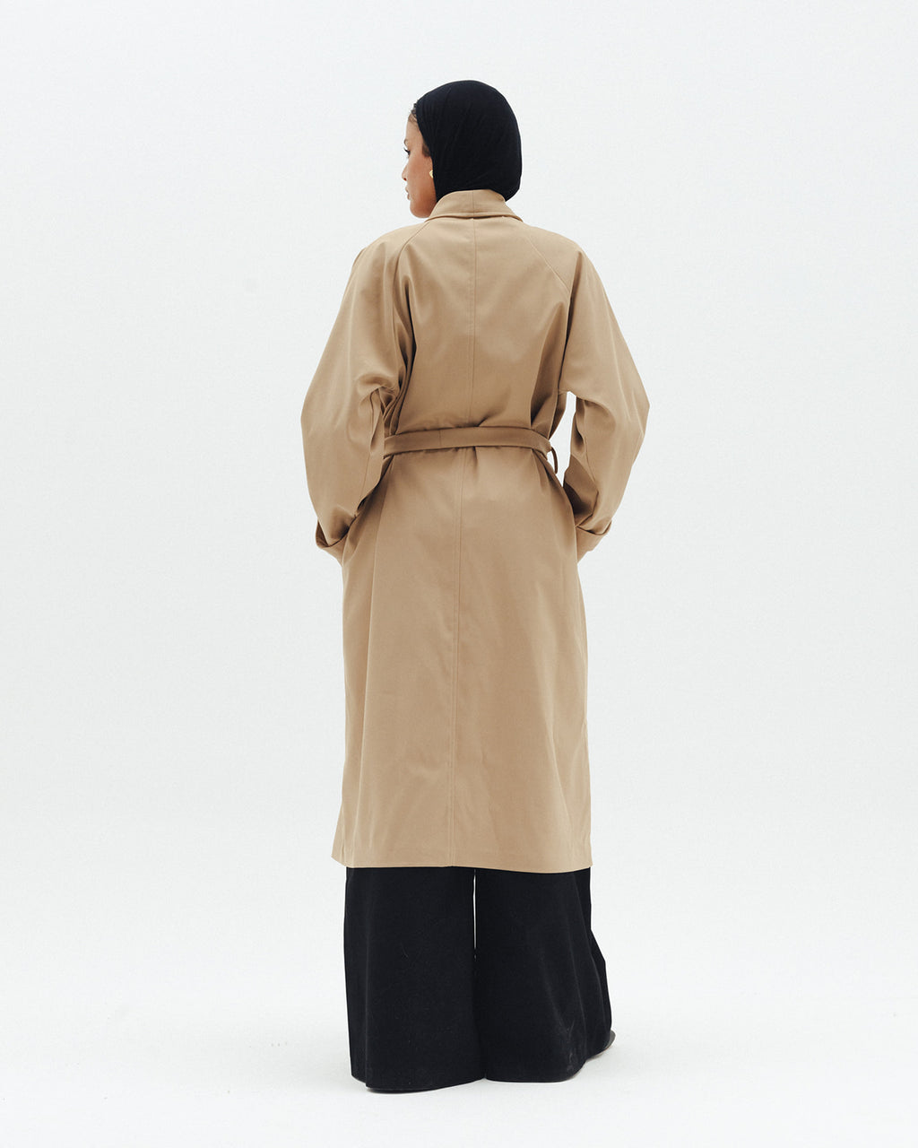 The Timeless Trench Coat in Camel