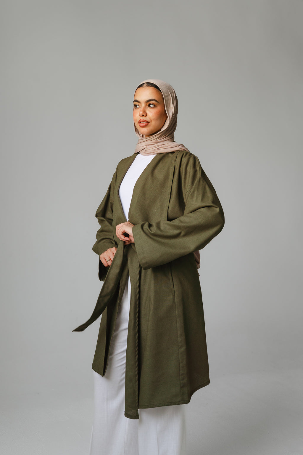 Main Bloom Moment Cardigan in Olive