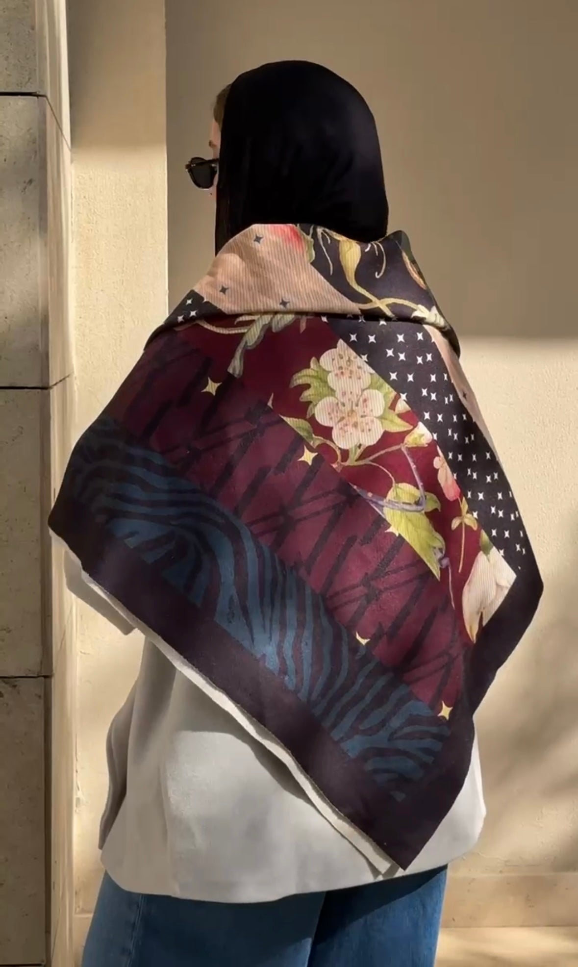 (PRE-ORDER) Midnight Garden Scarf