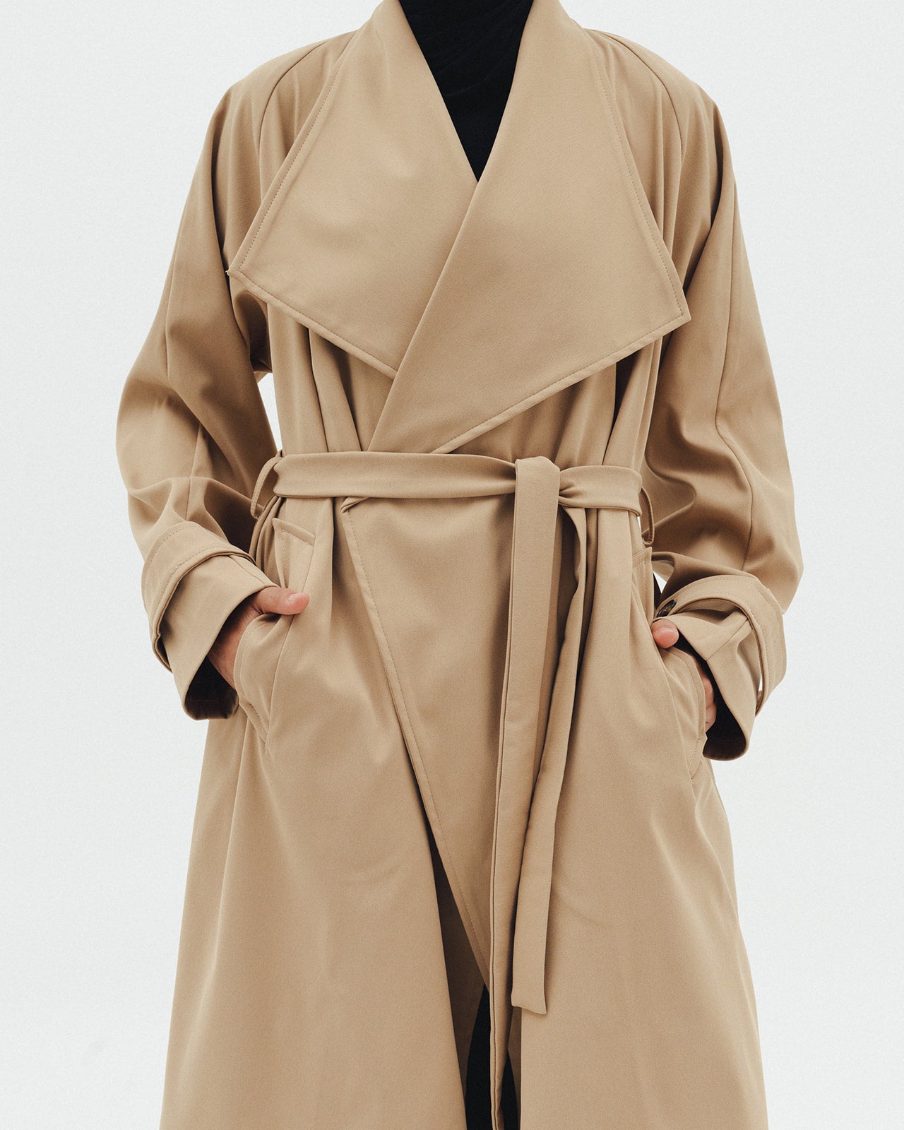 The Timeless Trench Coat in Camel