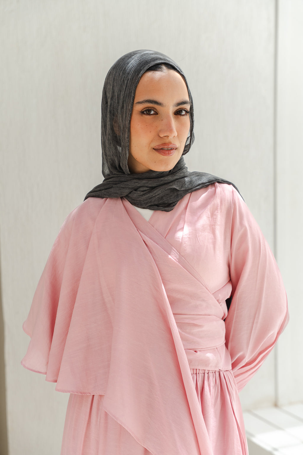 Salty Tie Top in Rose