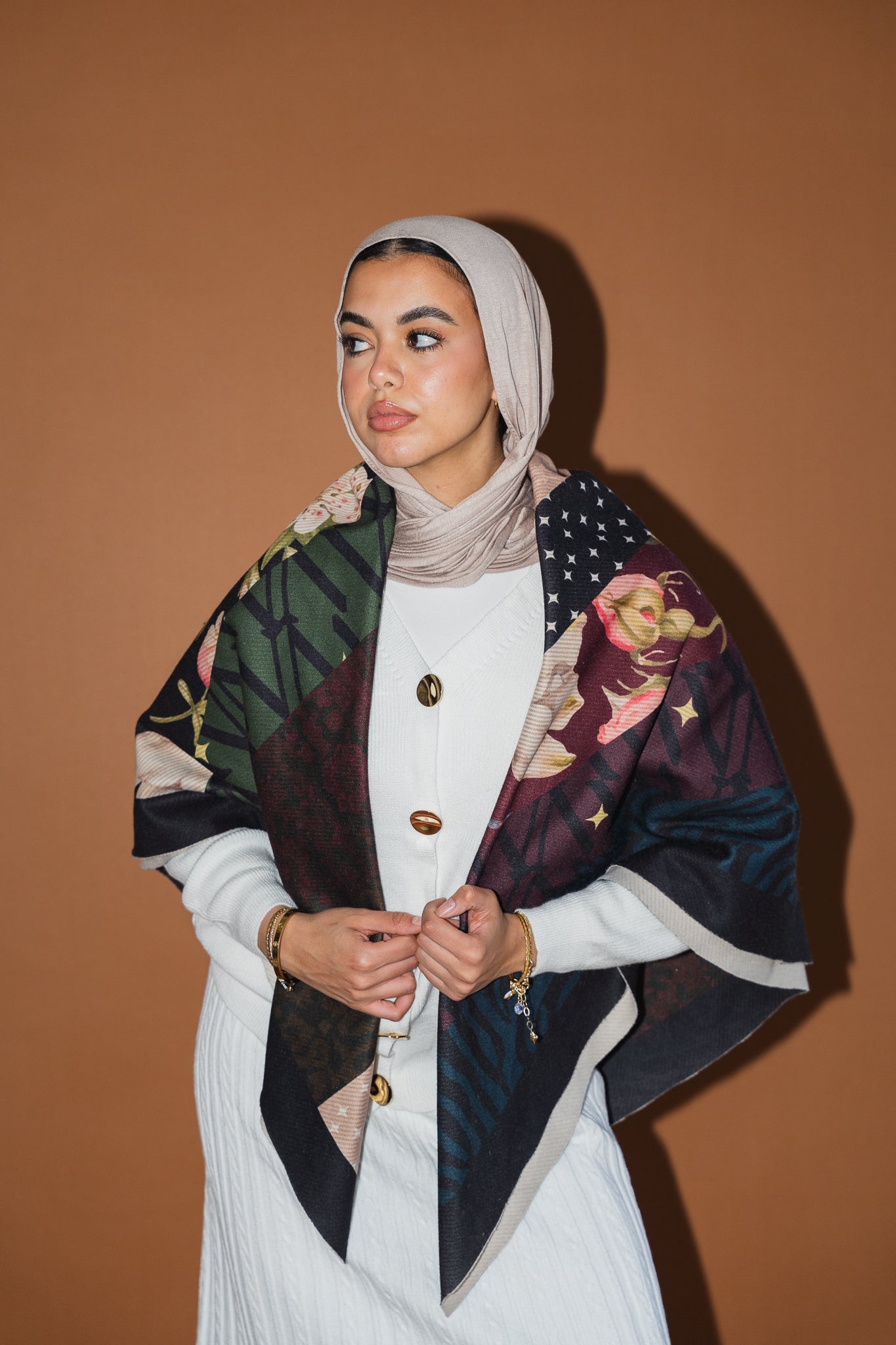 Midnight Garden Scarf