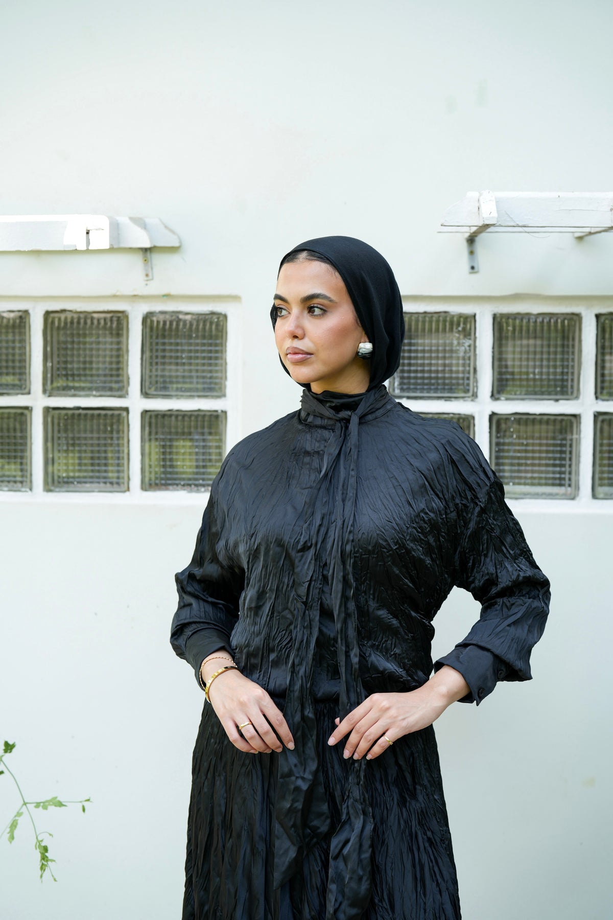 The Anne Top in Black