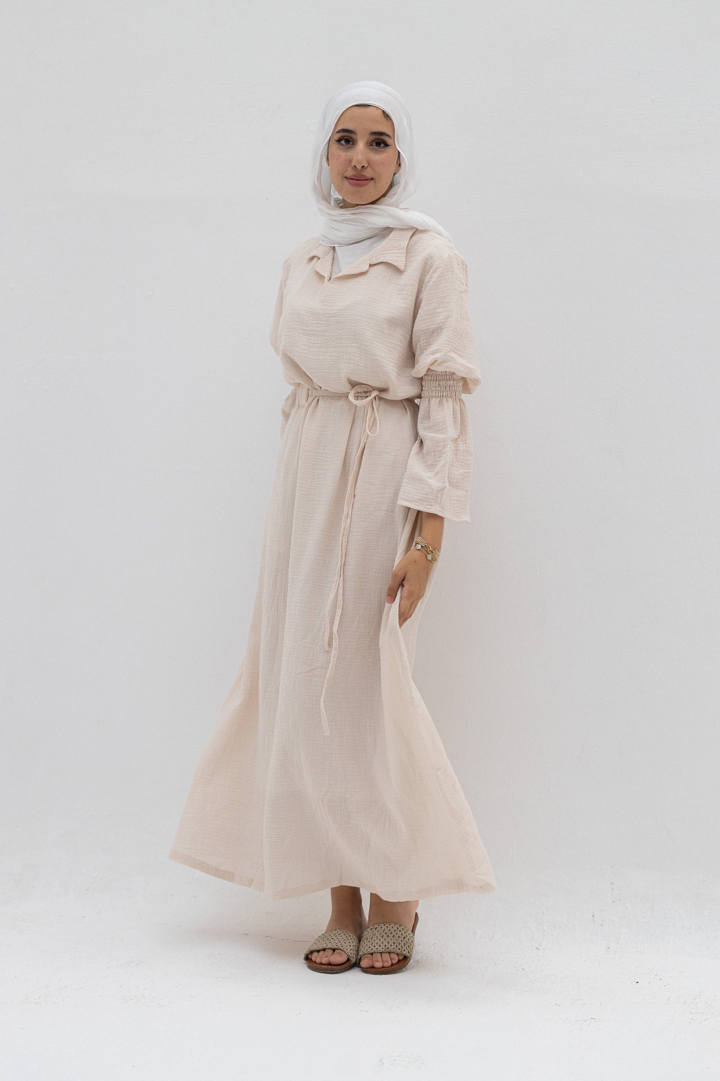 Diana dress in Beige