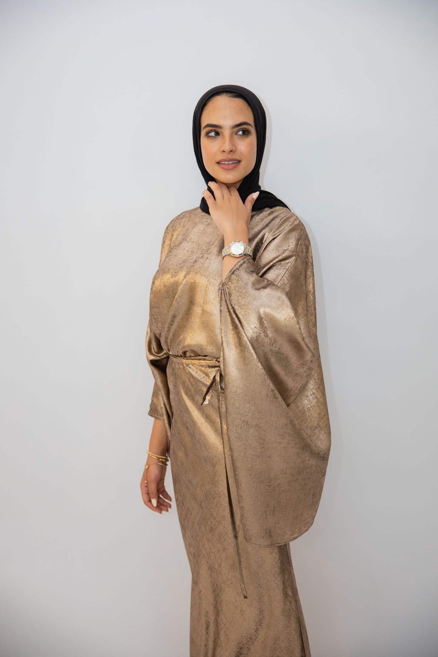 Nayla set in Bronze