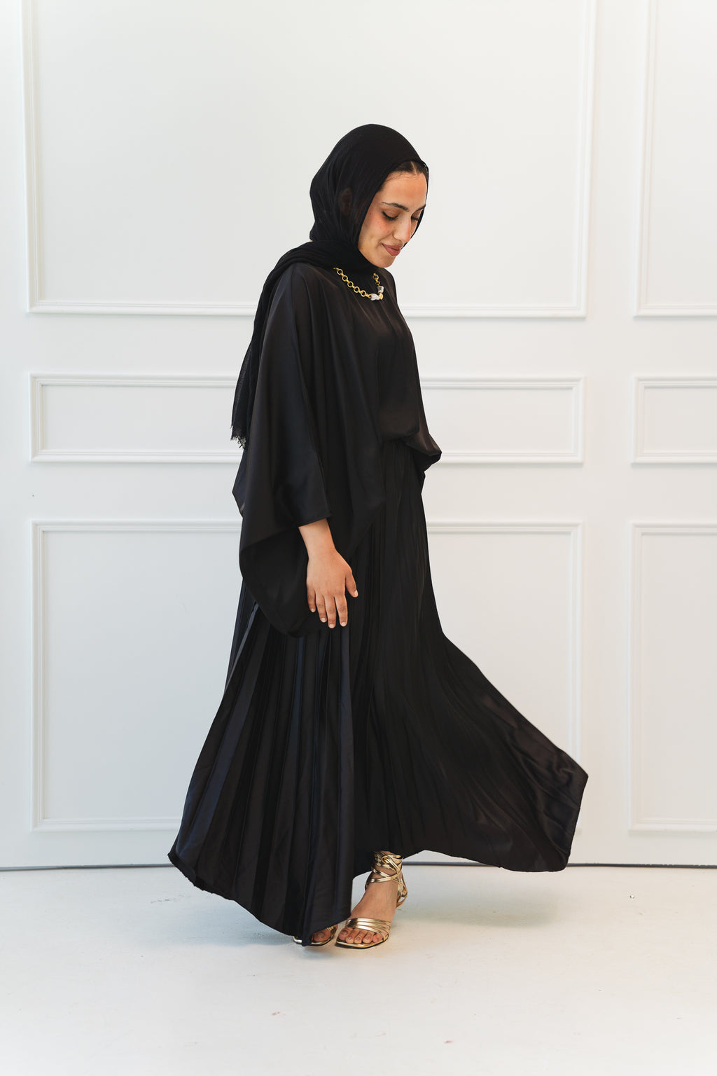 Ash Asymmetrical Skirt in Black