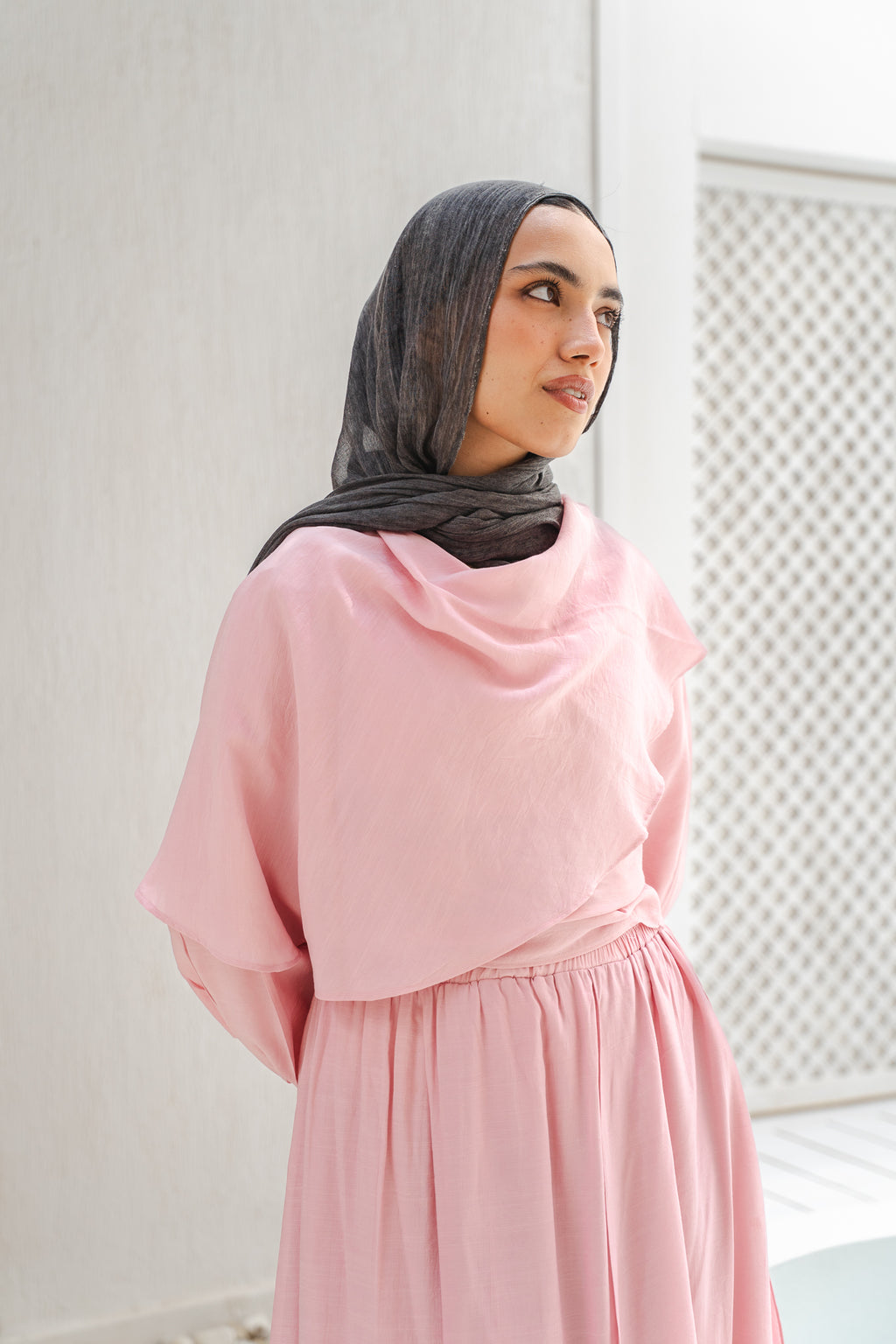 Salty Tie Top in Rose
