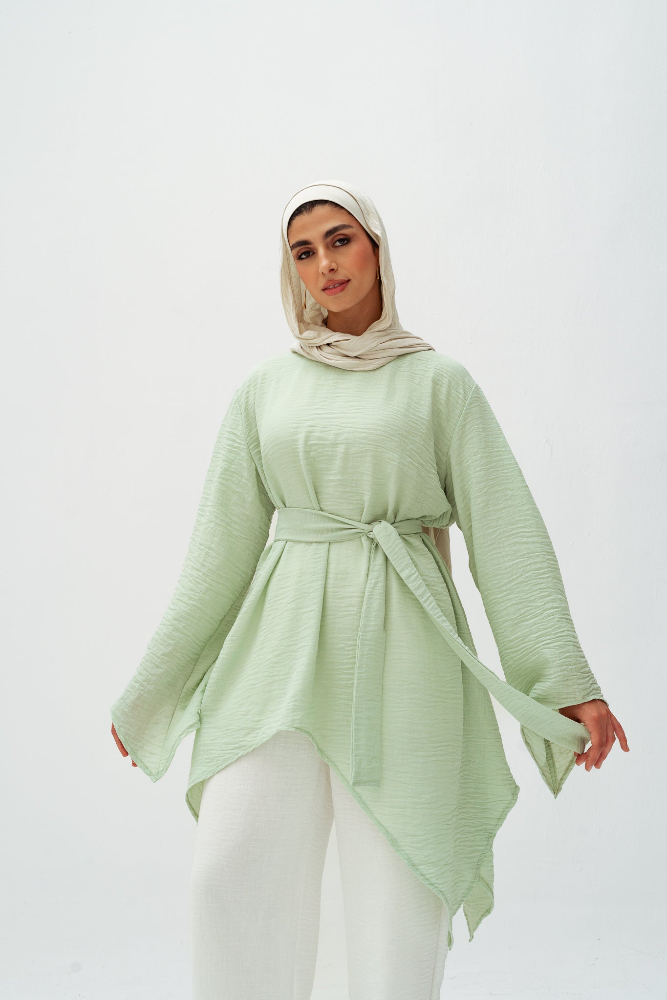 Ella asymmetric top in Mint