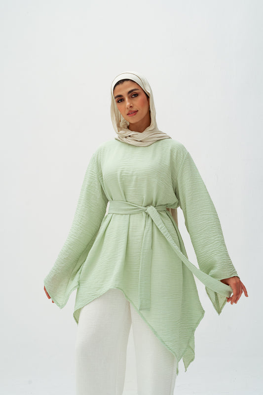Ella asymmetric top in Mint