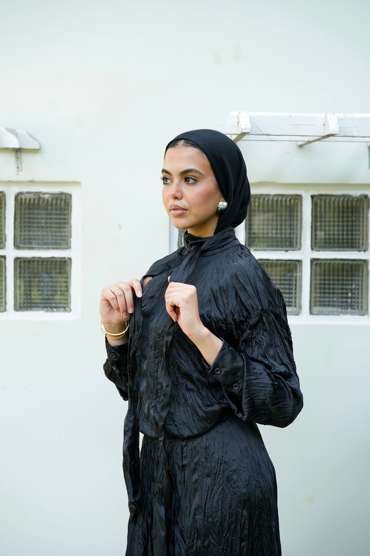 The Anne Top in Black