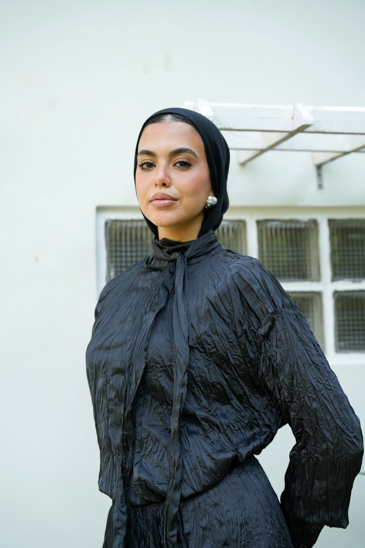 The Anne Top in Black