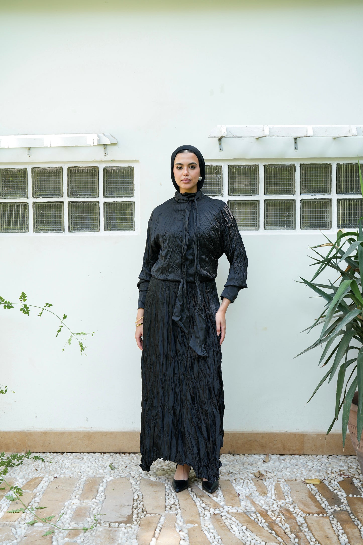 The Anne Top in Black