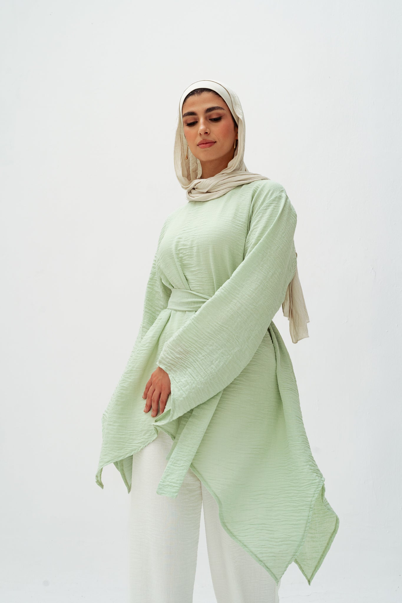 Ella asymmetric top in Mint
