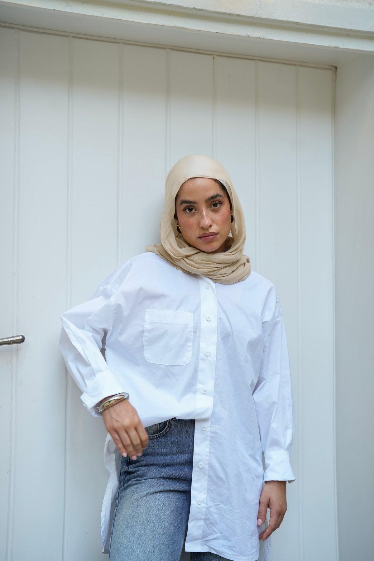 The Signature Poplin Shirt in White