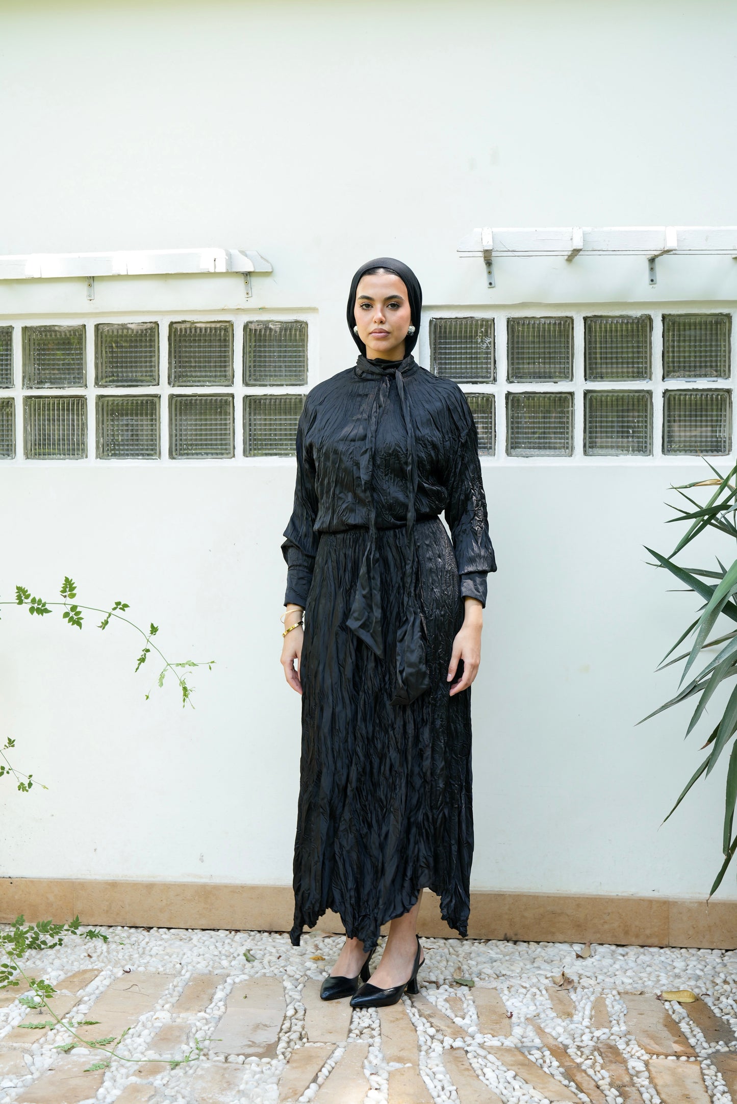 The Anne Top in Black