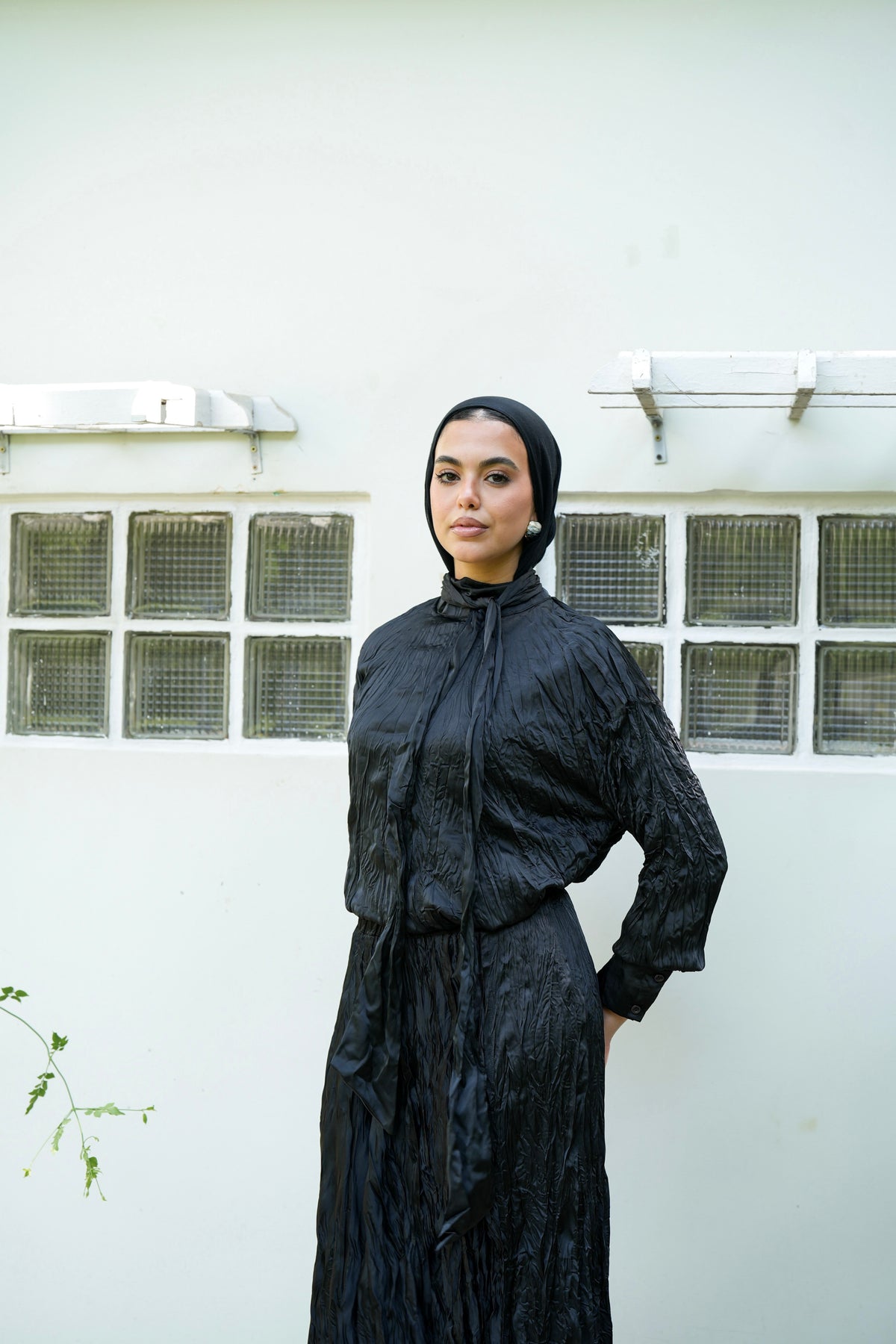 The Anne Top in Black
